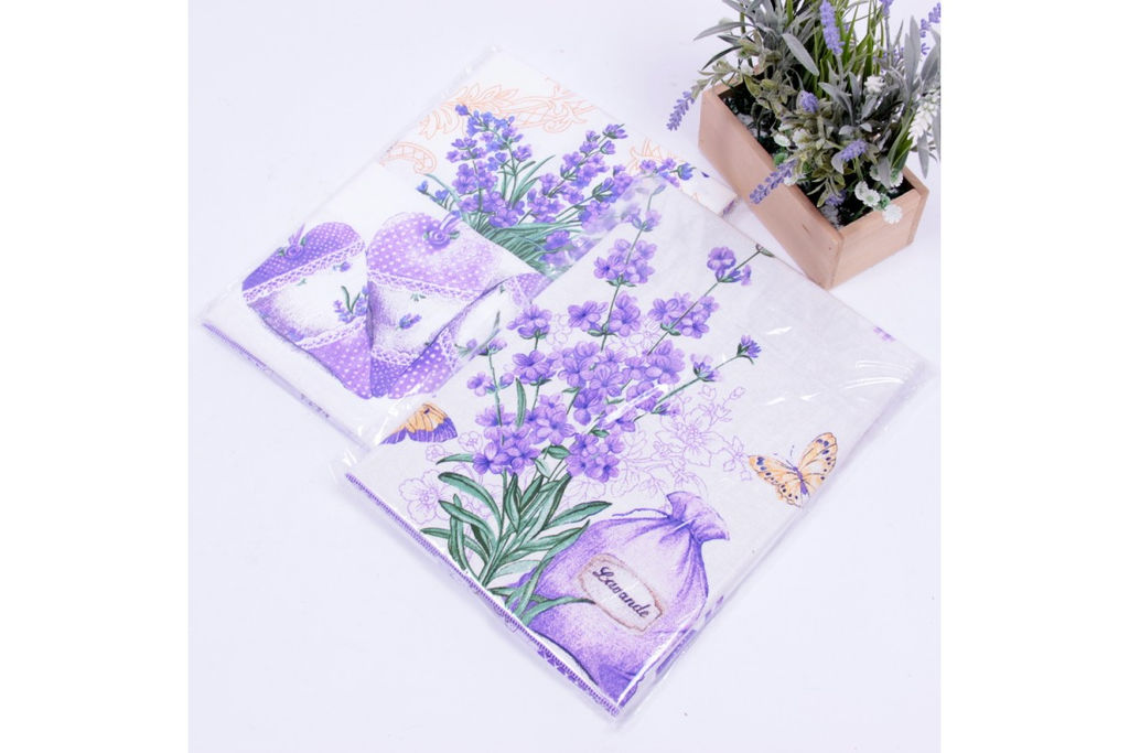 Набор полотенец Рогожка-Купон в пакете 3 шт. арт. РК 3 ад (11150-1)