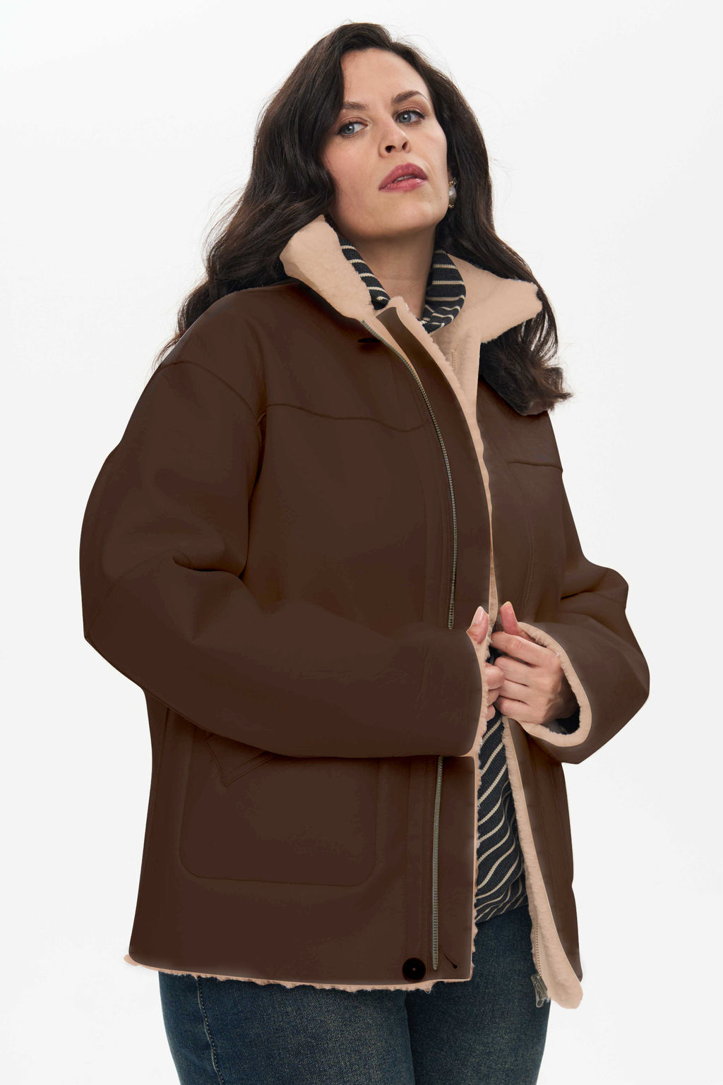 Куртка Дубль коричневый - Intikoma фото 2