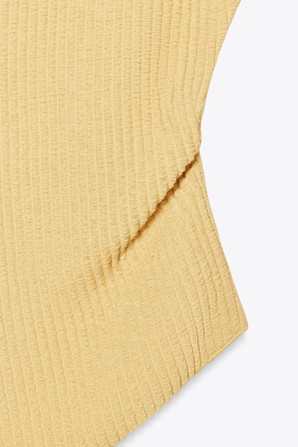 TEXTURED DRAPED TOP - Zara фото 3