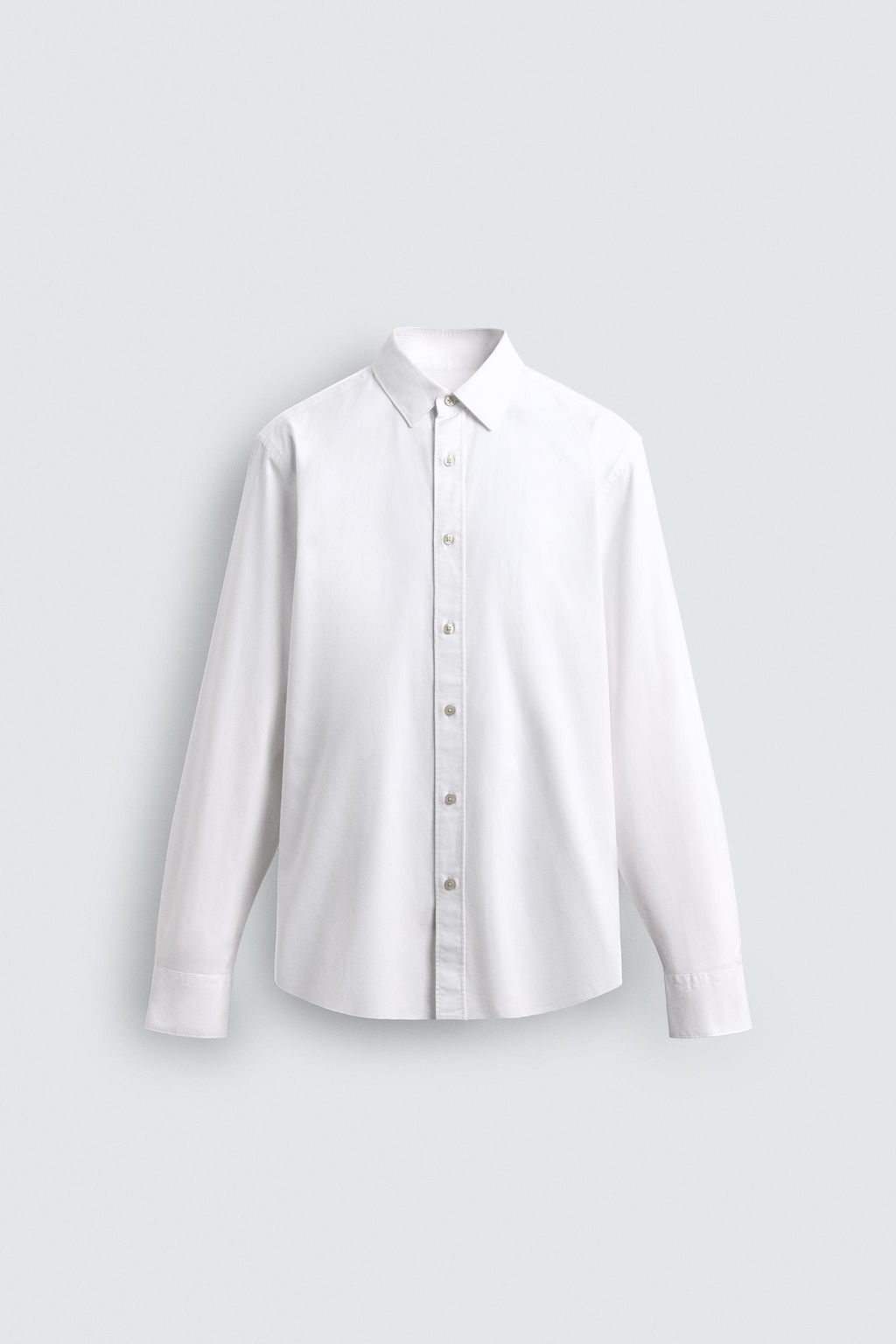 TEXTURED COTTON SHIRT - Zara фото 6