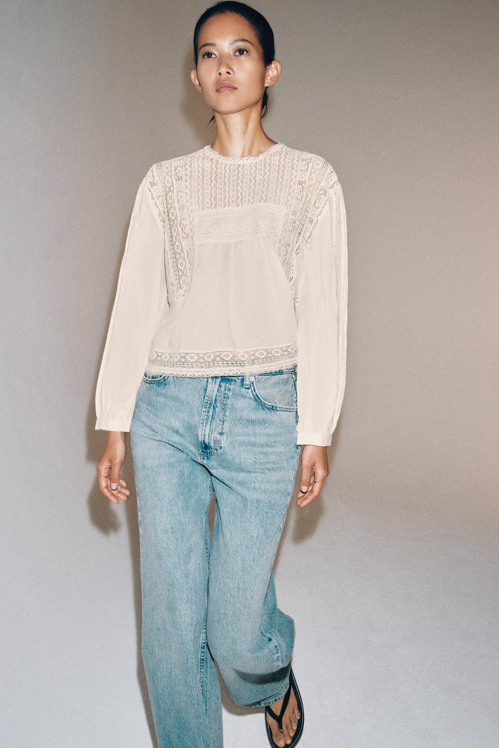 ZW COLLECTION EMBROIDERED SHIRT - Zara фото 15
