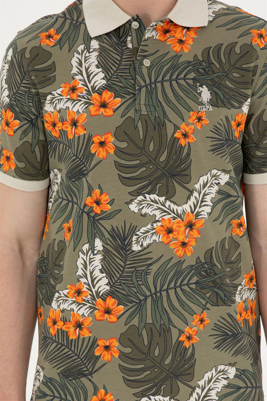 Мужской хаки T -Fish Surprise Discount в корзине - U.s. polo assn фото 6