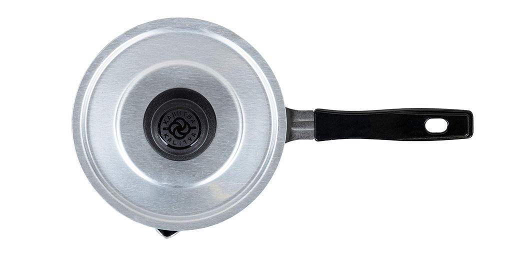 АЛ_Ковш 0,75 л, пласт.руч, мет.крышка (цилиндр) арт.14712 Калитва