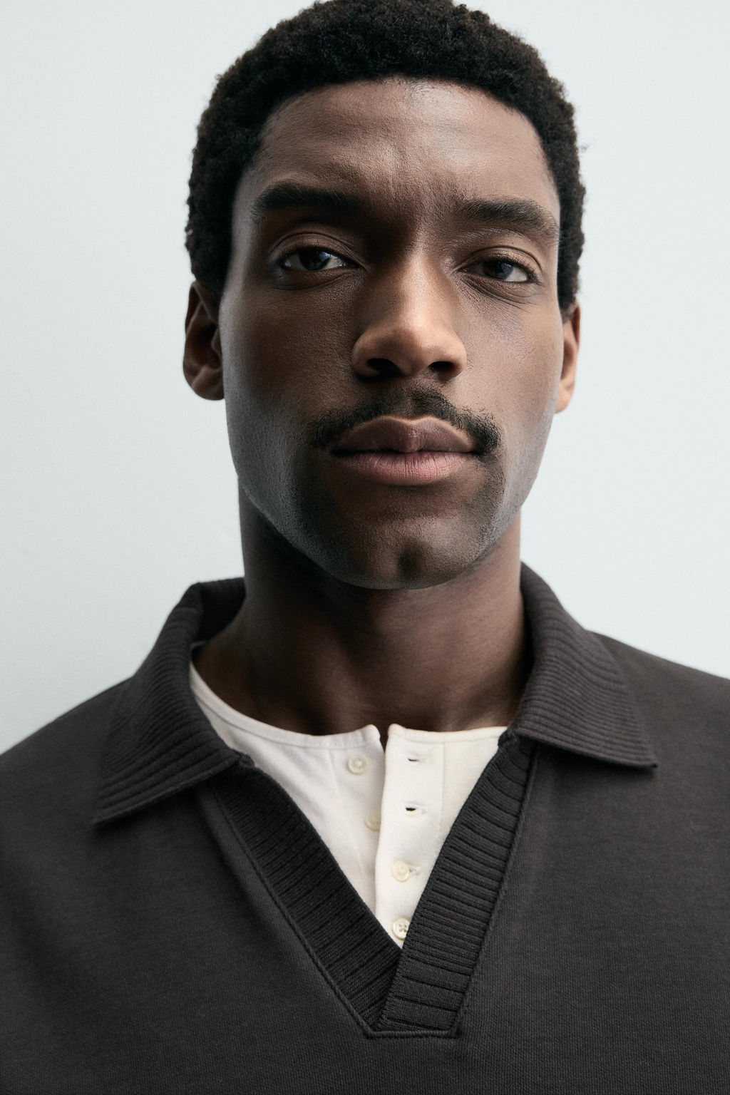 INTERLOCK POLO SWEATSHIRT - Zara фото 5