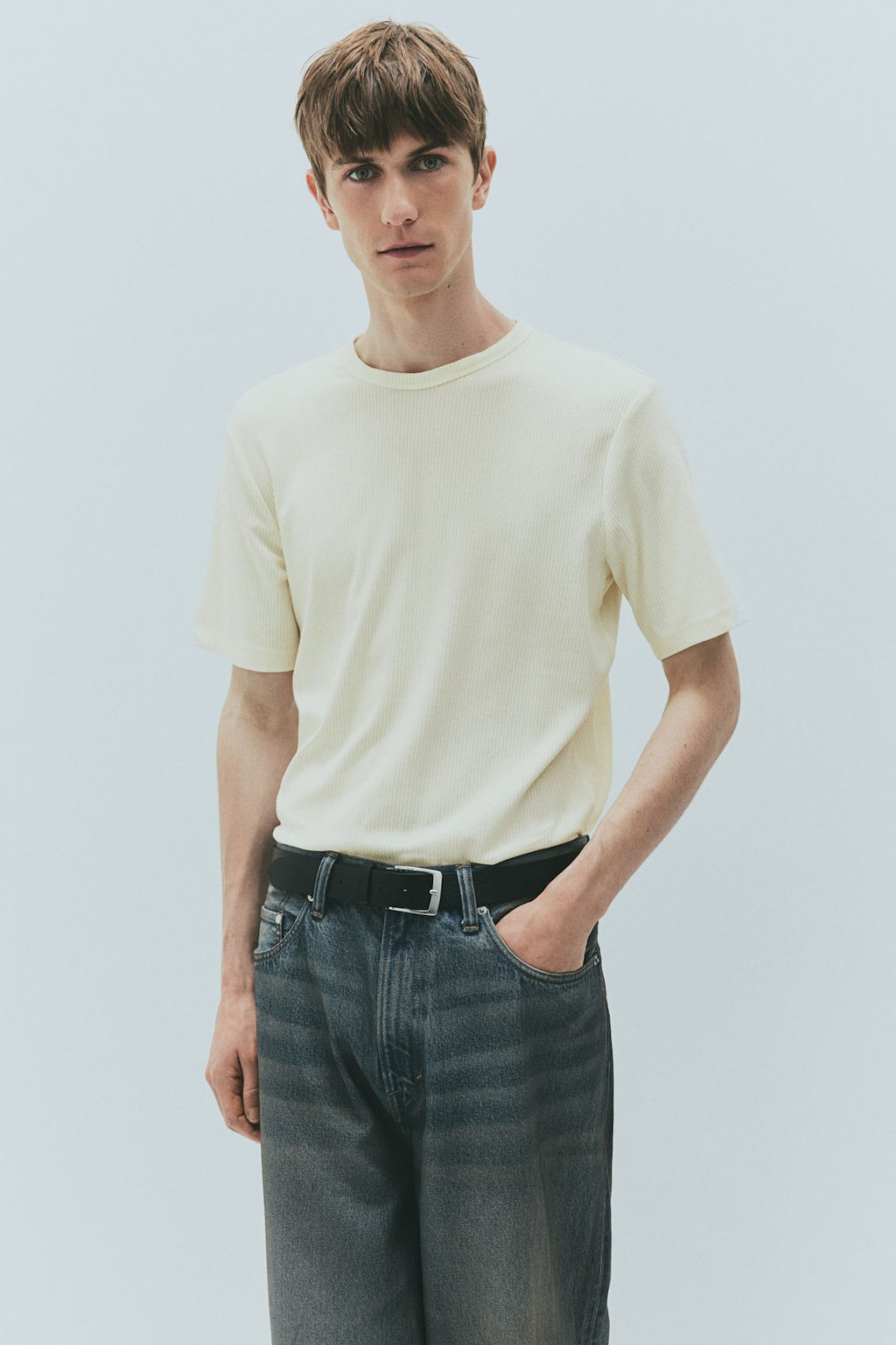 Camiseta de canale Slim Fit - H&m фото 4