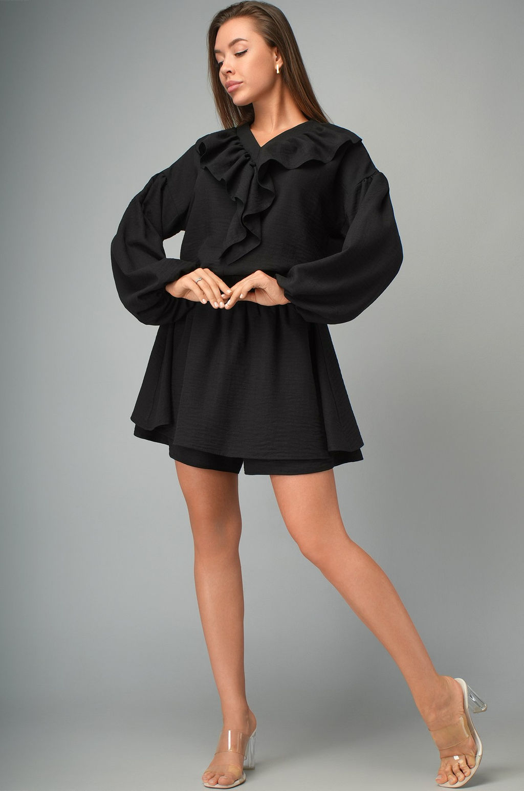 Женский льняной костюм Happyfox