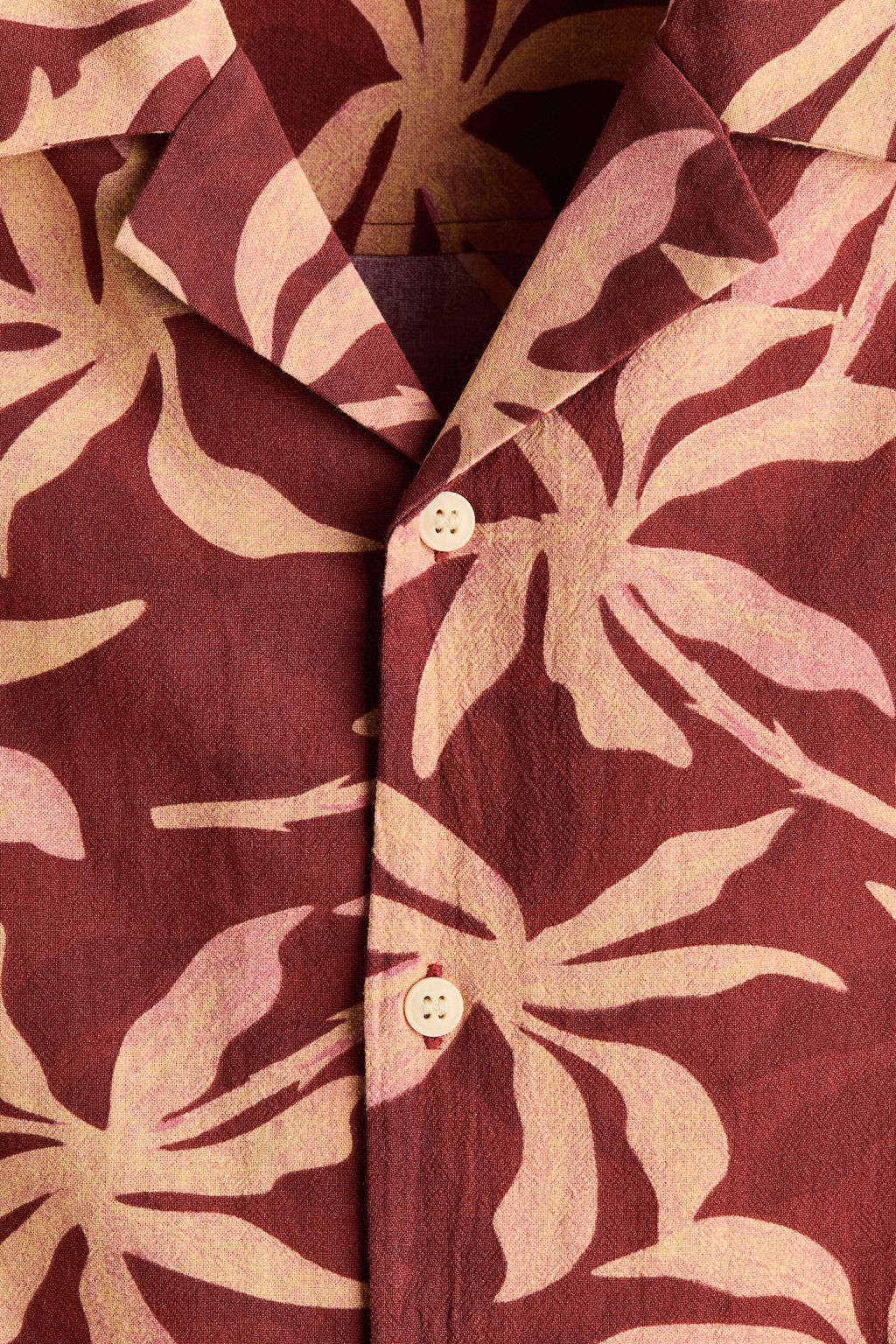 Camisa resort de algod?n Relaxed Fit - H&m фото 3