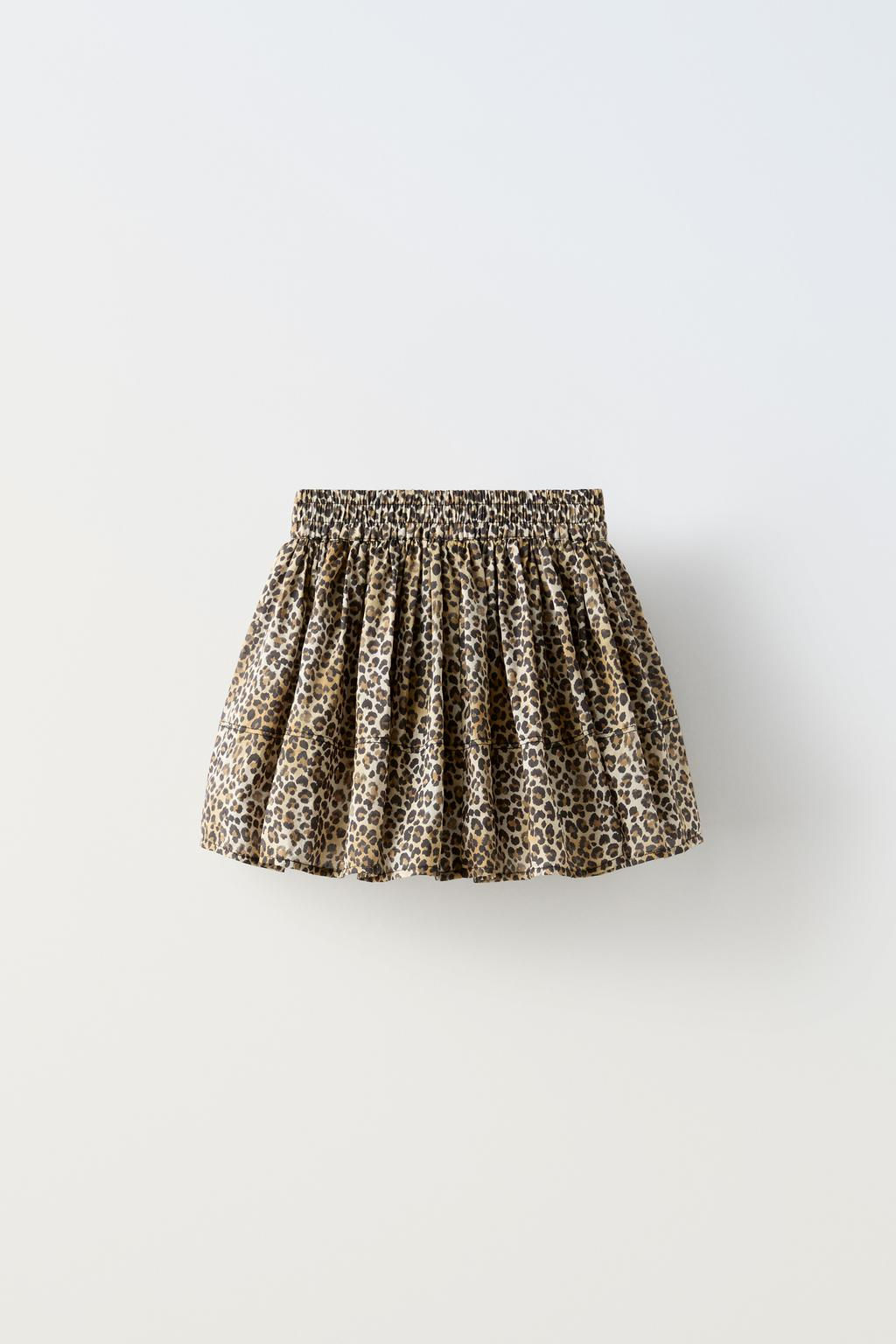 ANIMAL PRINT BERMUDA SKORT - Zara фото 3