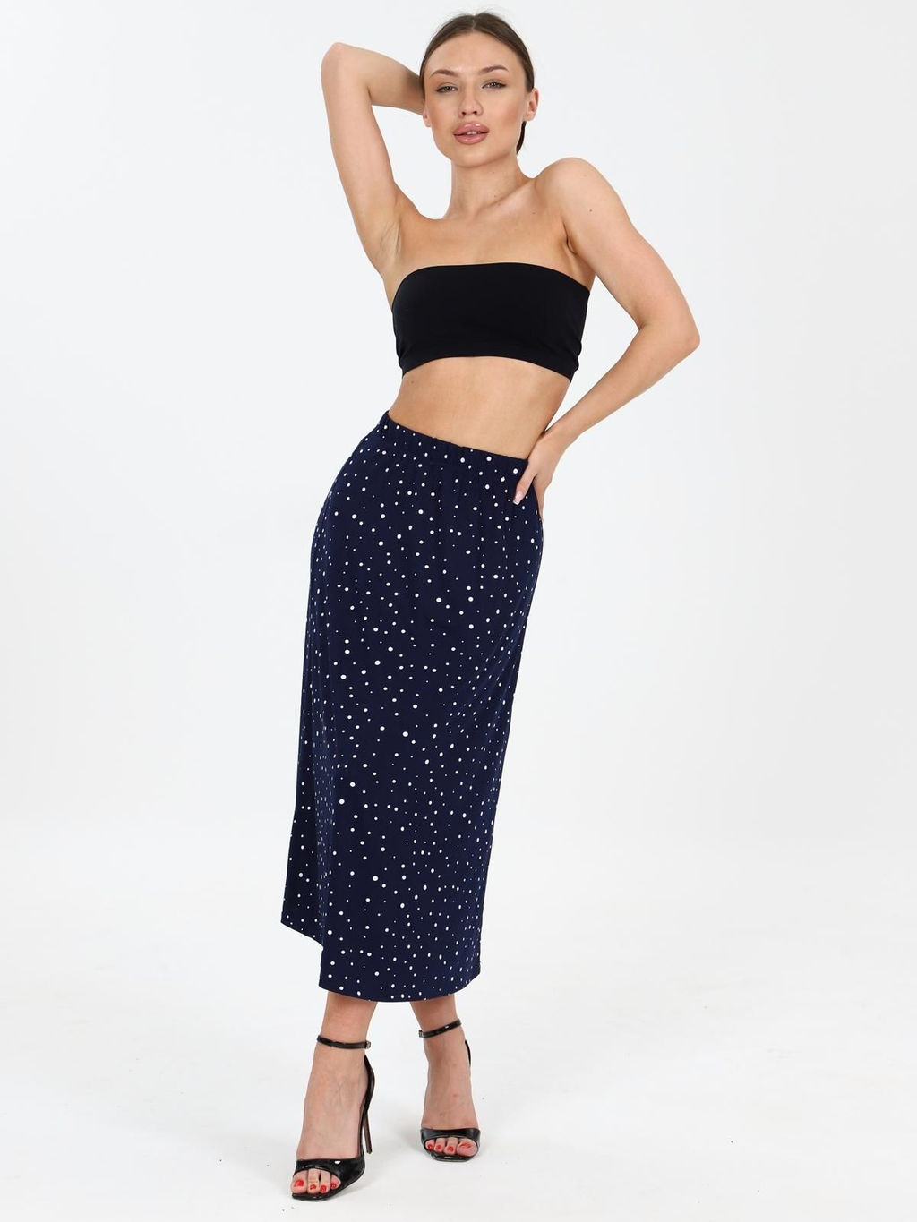 IV-CAPRIZ Тимиан - юбка синий фото 5