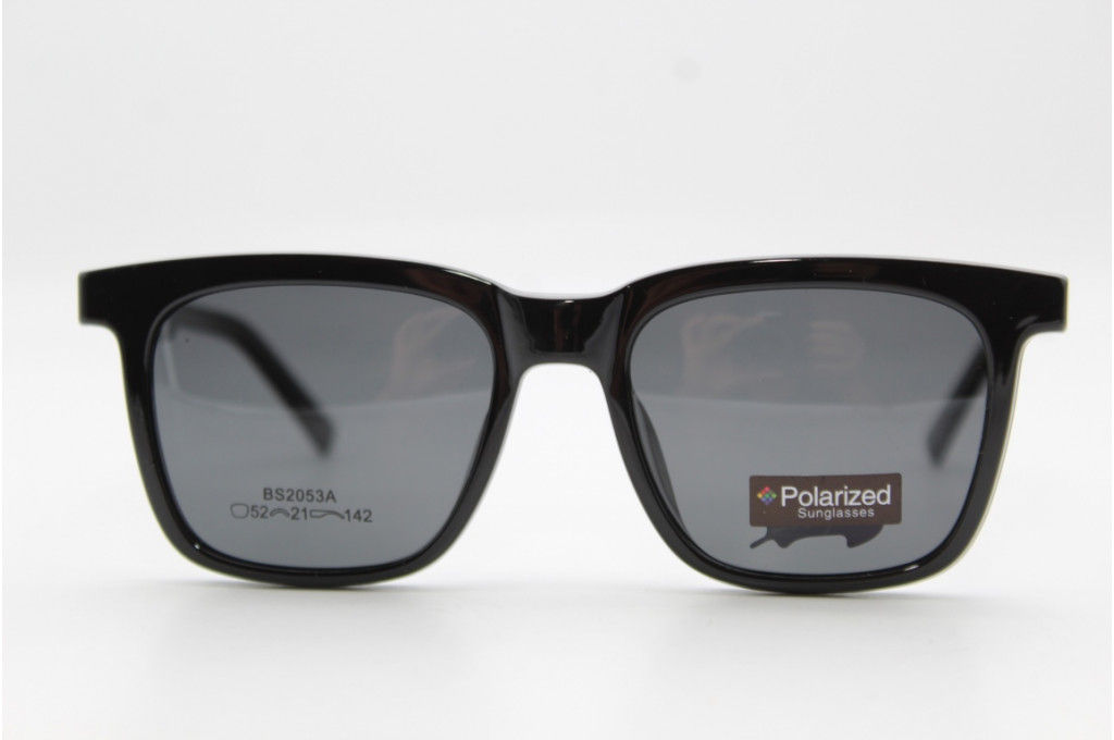 Оправа Bosiyan 2053 52-21-142 C1 с насадкой Polarized