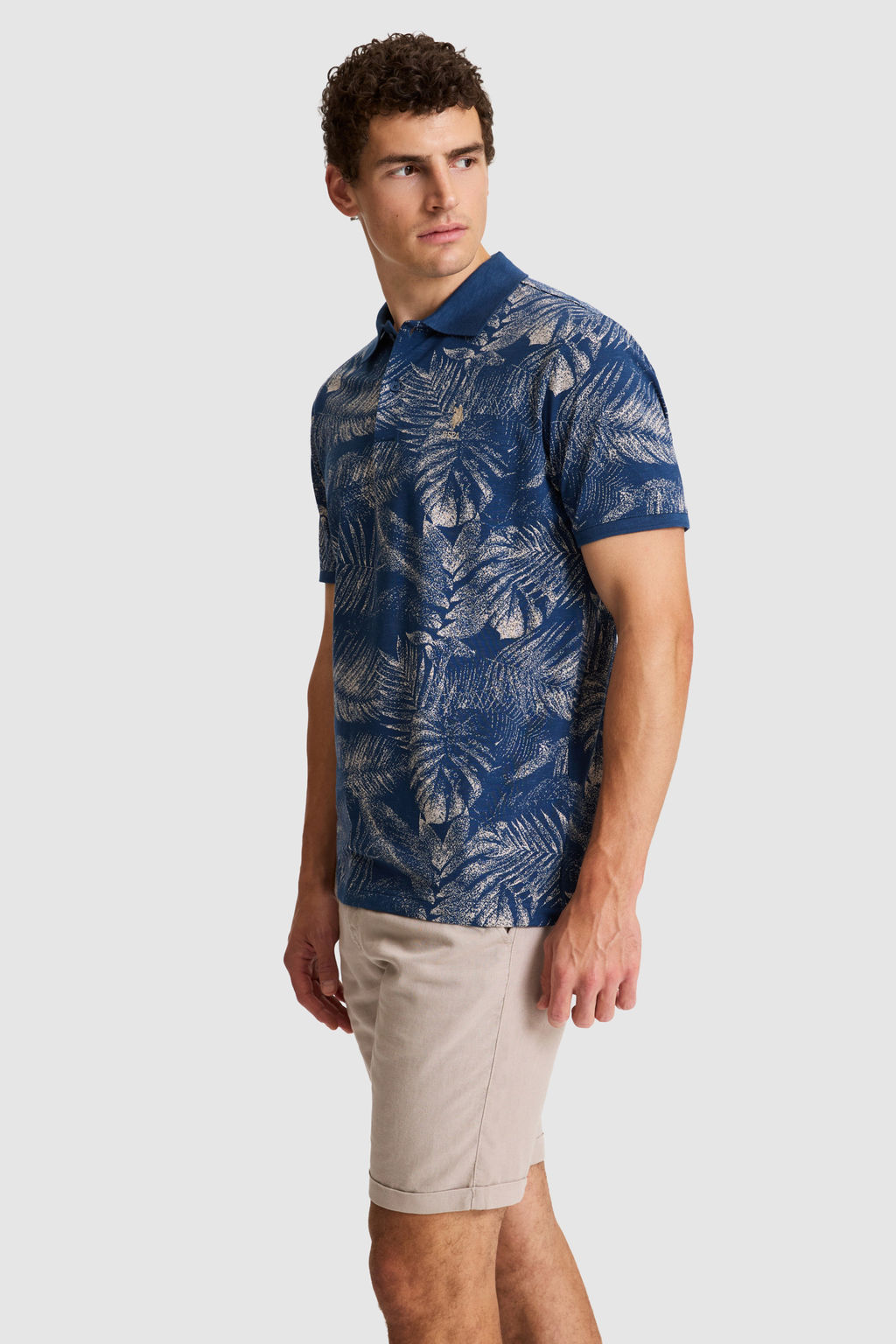 Erkek AГДk Lacivert Regular Fit Polo Yaka TiЕГrt - U.s. polo assn фото 3