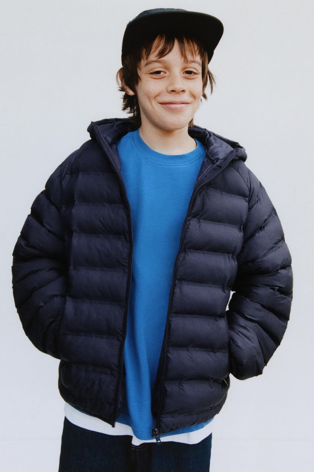 CAZADORA ULTRALIGERA WATER REPELLENT / Marino - Zara фото 10