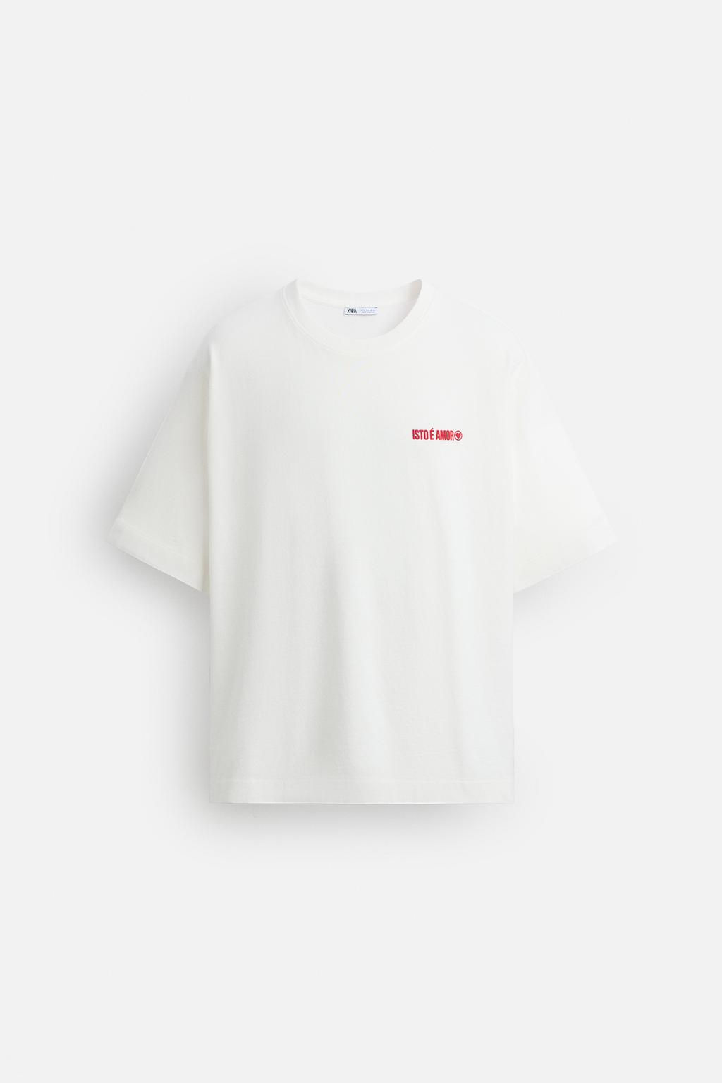 LIMITED EDITION RUBBERISED PRINT T-SHIRT - Zara фото 7