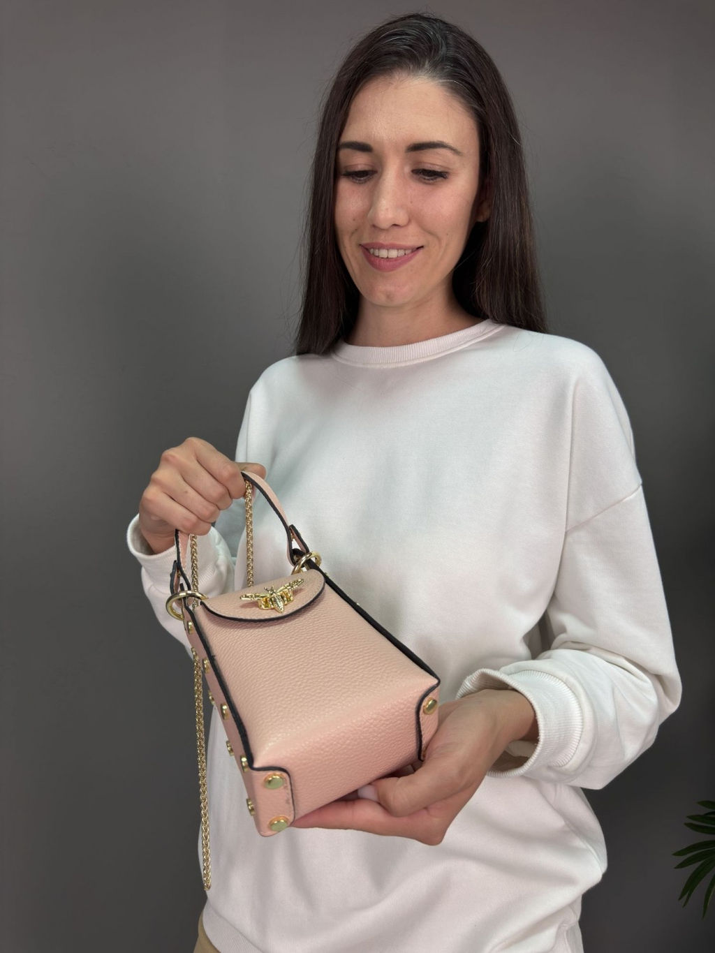 Сумка женская из телячьей кожи