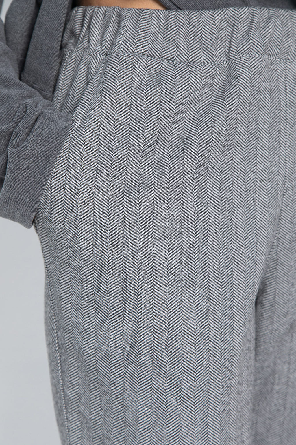 Брюки зауженные Диксон (серые) Б15009-8М