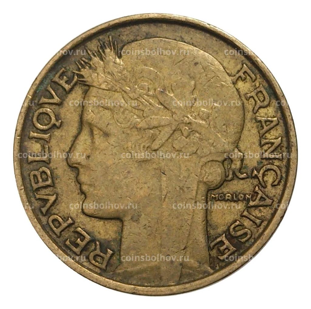 Монета 50 сантимов 1931 года Франция