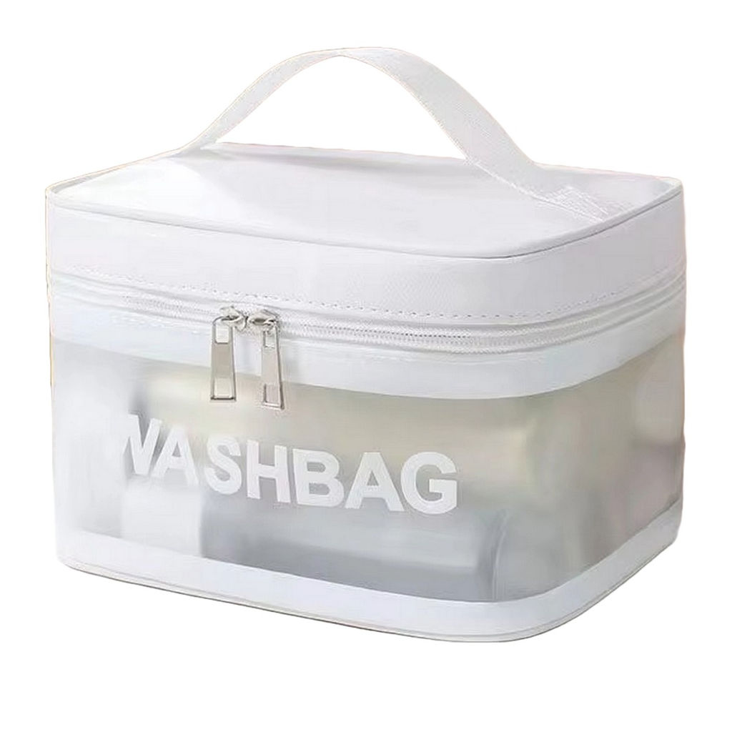 Kristaller Косметичка Washbag suitcase, белый