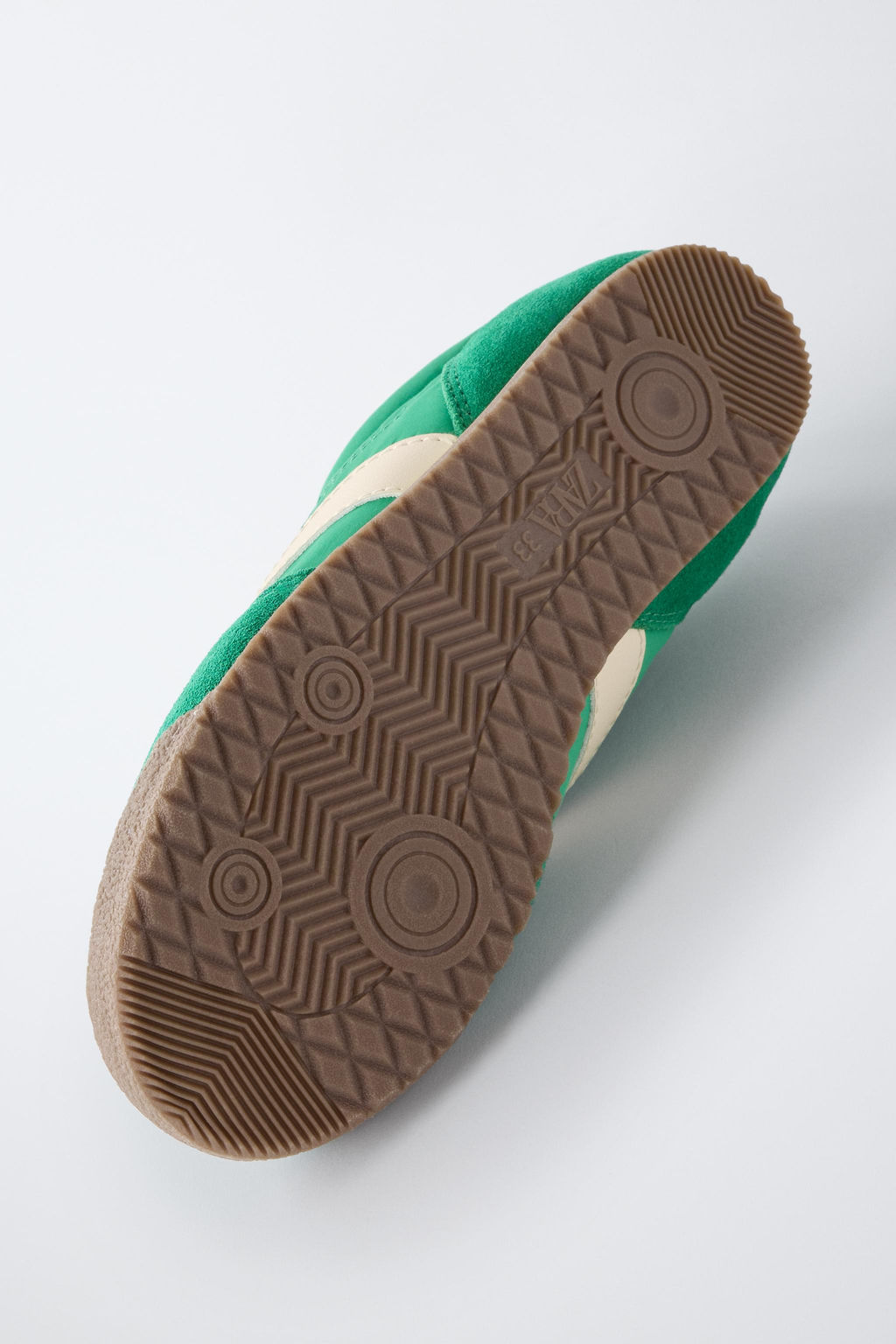 ZAPATILLA DEPORTIVA CONTRASTE / Verde - Zara фото 8
