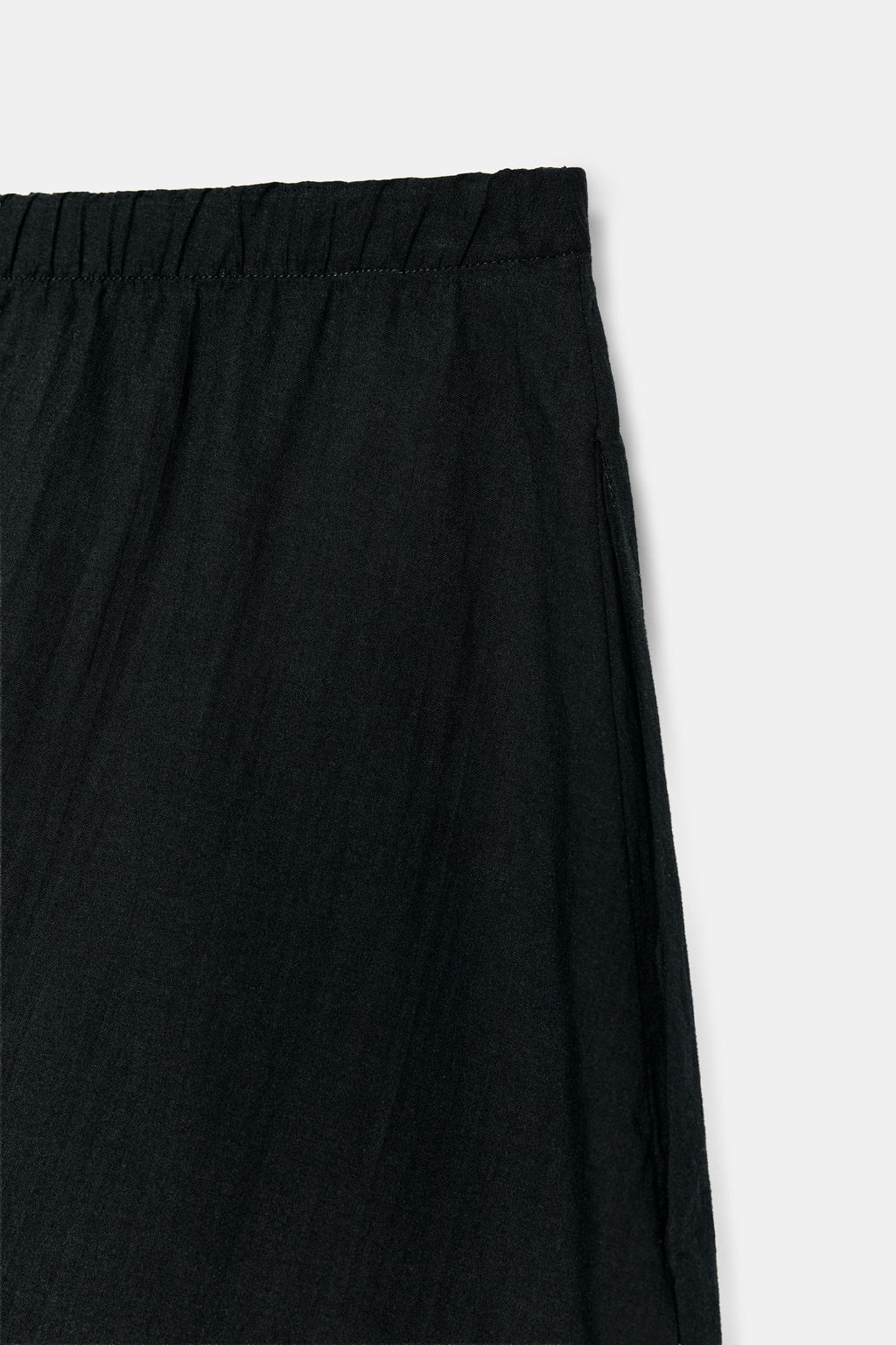 FALDA LARGA ZW COLLECTION / Negro - Zara фото 9