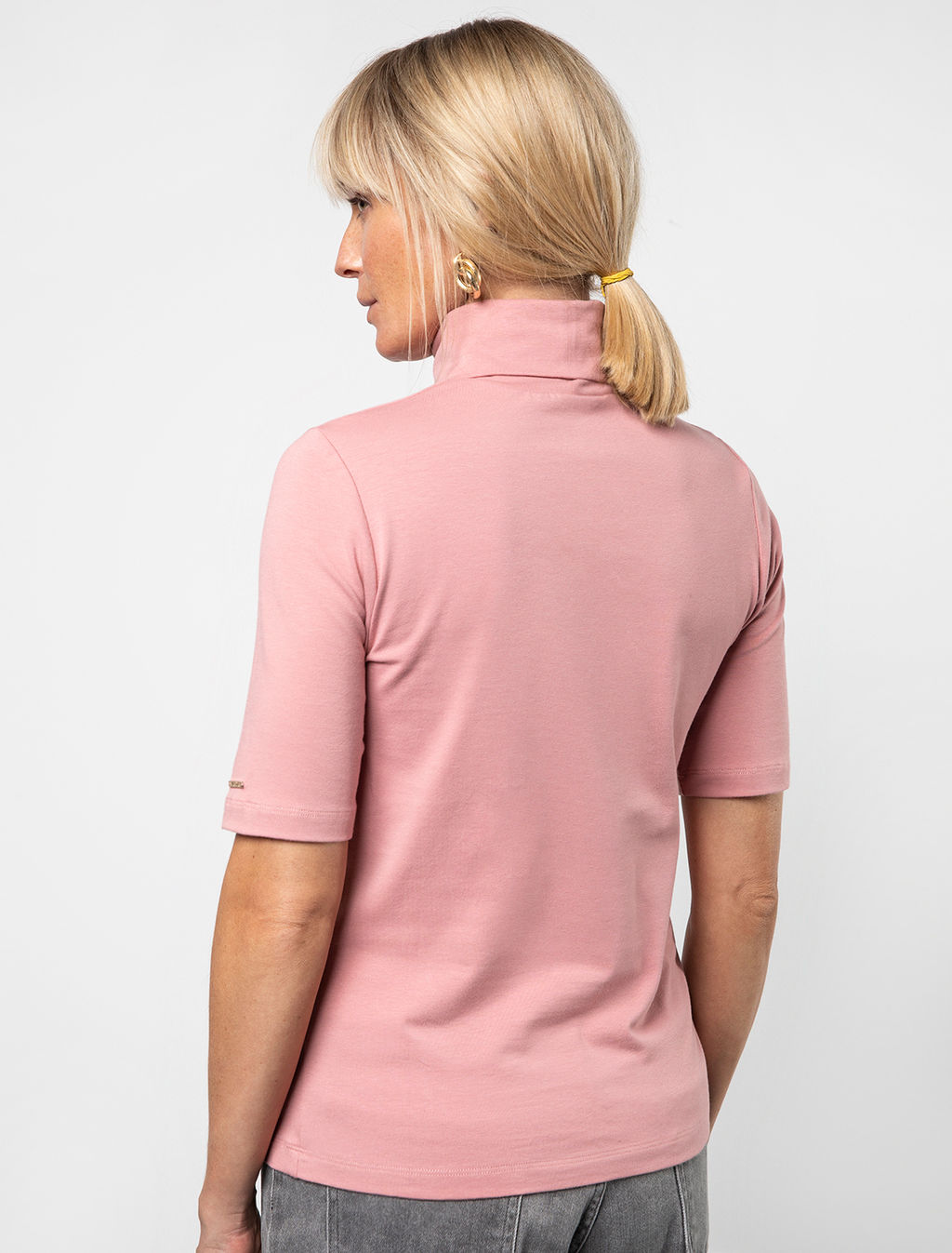 Водолазка из премиального хлопка с эластаном - Vilatte фото 4