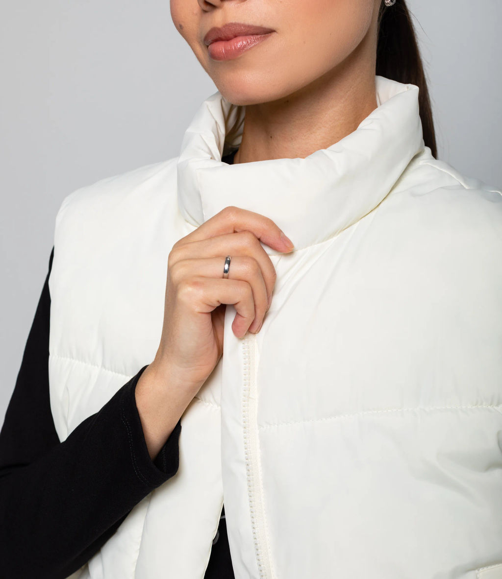 Жилет #КТ823 (3), молочный - Dommod фото 5