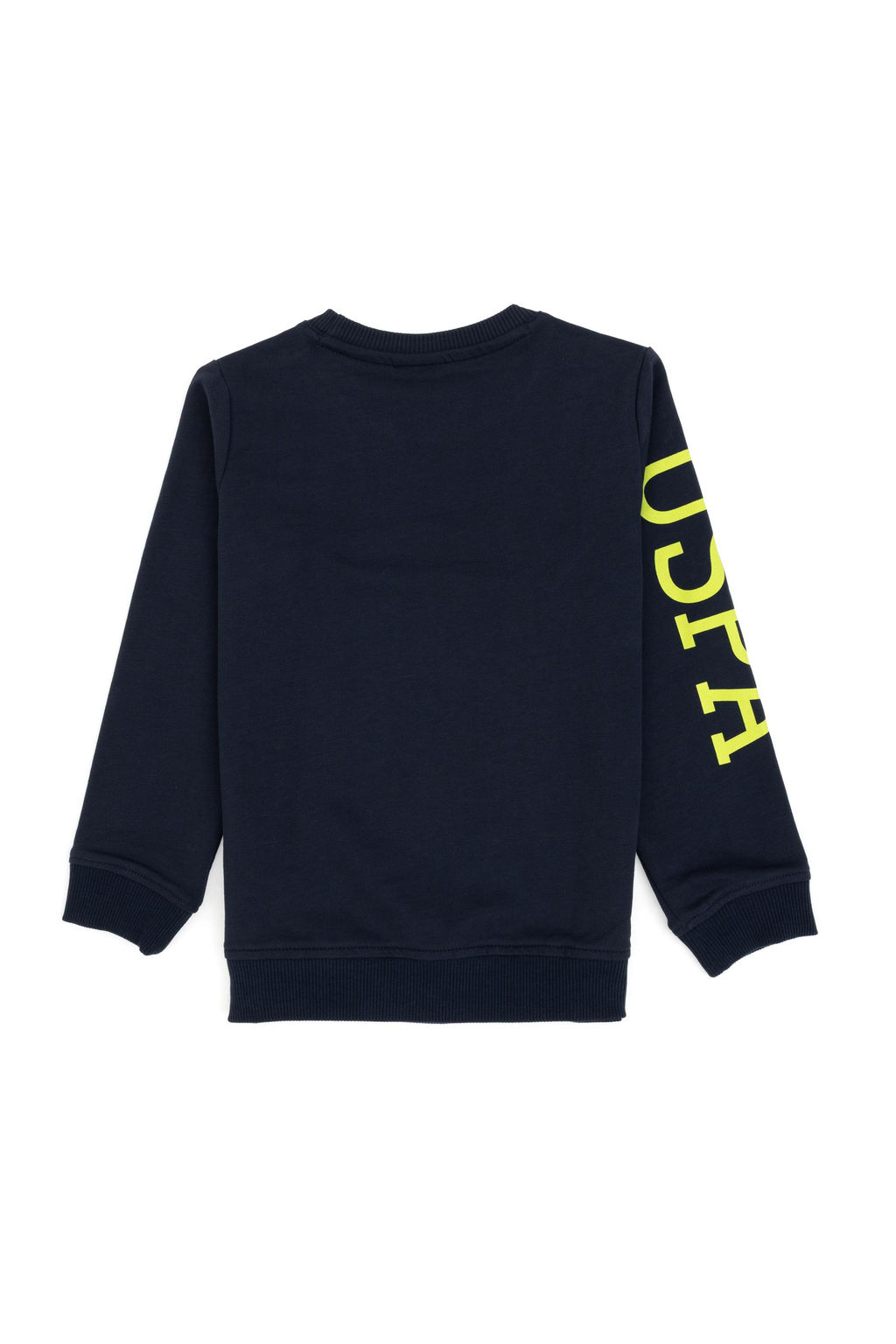 Erkek _ocuk A__k Lacivert _nce Bisiklet Yaka Basic Sweatshirt - U.s. polo assn фото 2