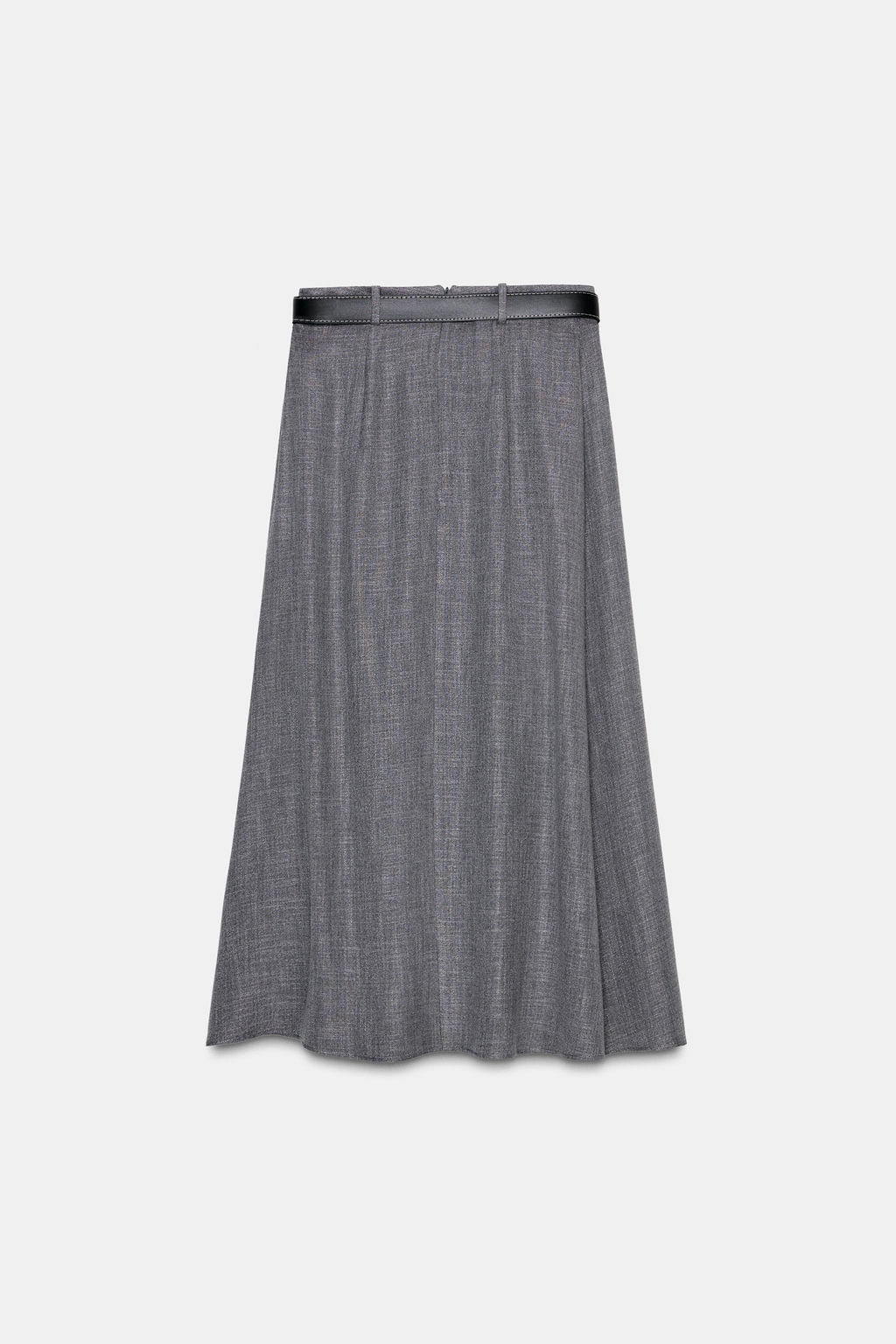 MIDI PLEATED SKIRT WITH BELT - Zara фото 9