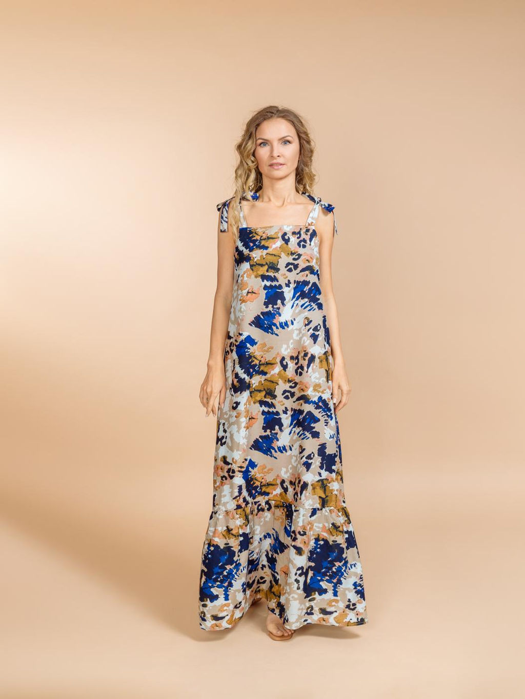 Платье (вискоза) №25-217-4 - Ганг фото 4