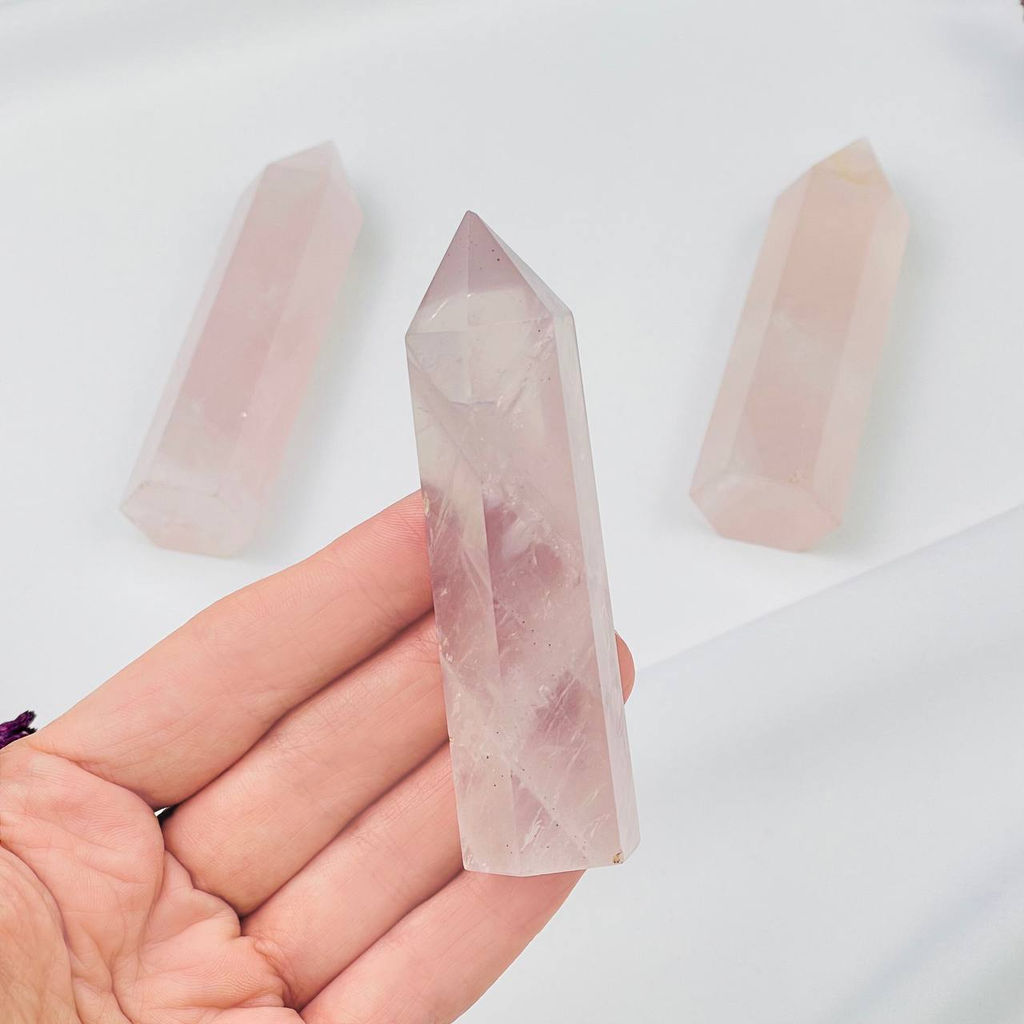 Кристалл из Розового кварца