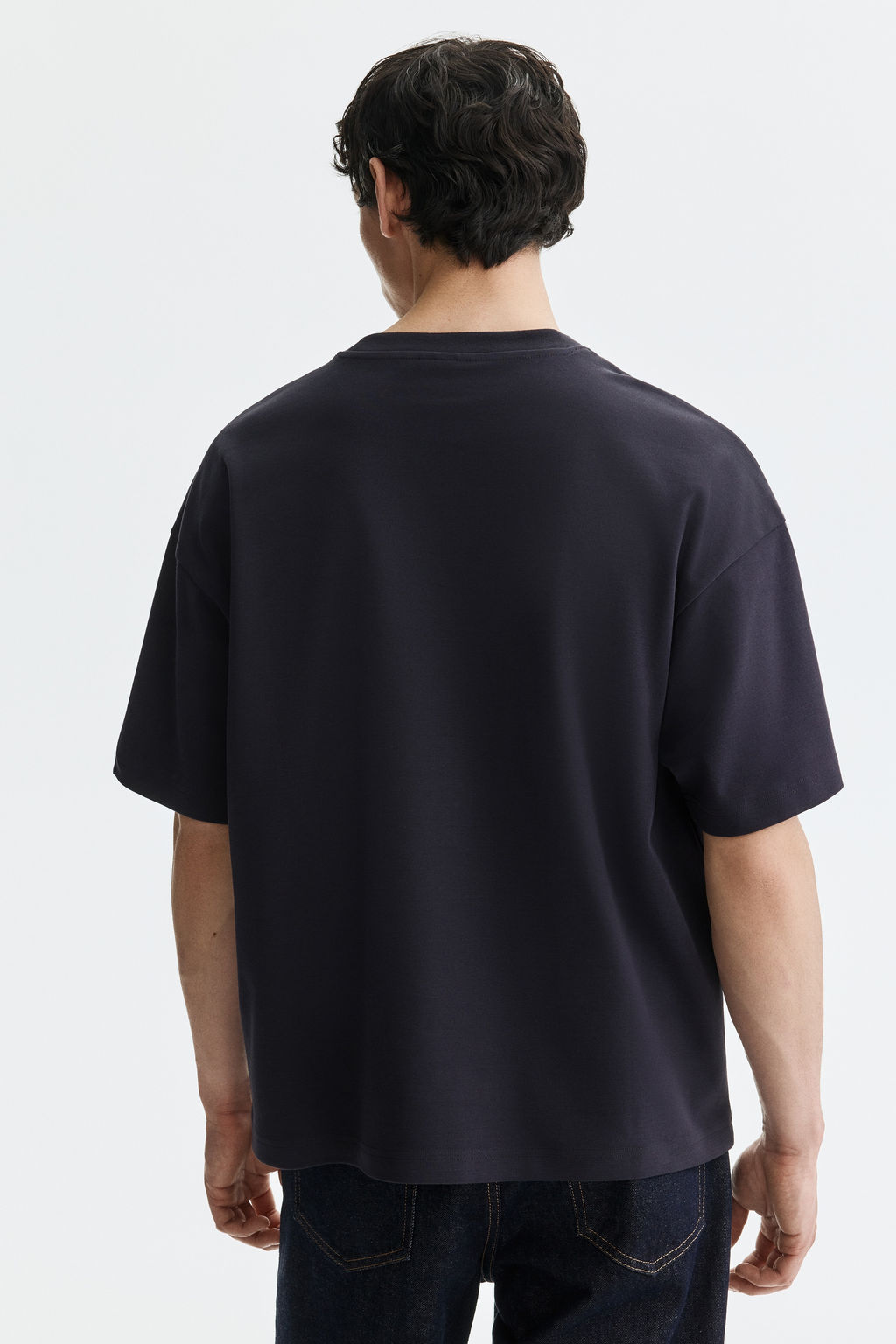 Camiseta interlock Oversized Fit - H&m фото 7