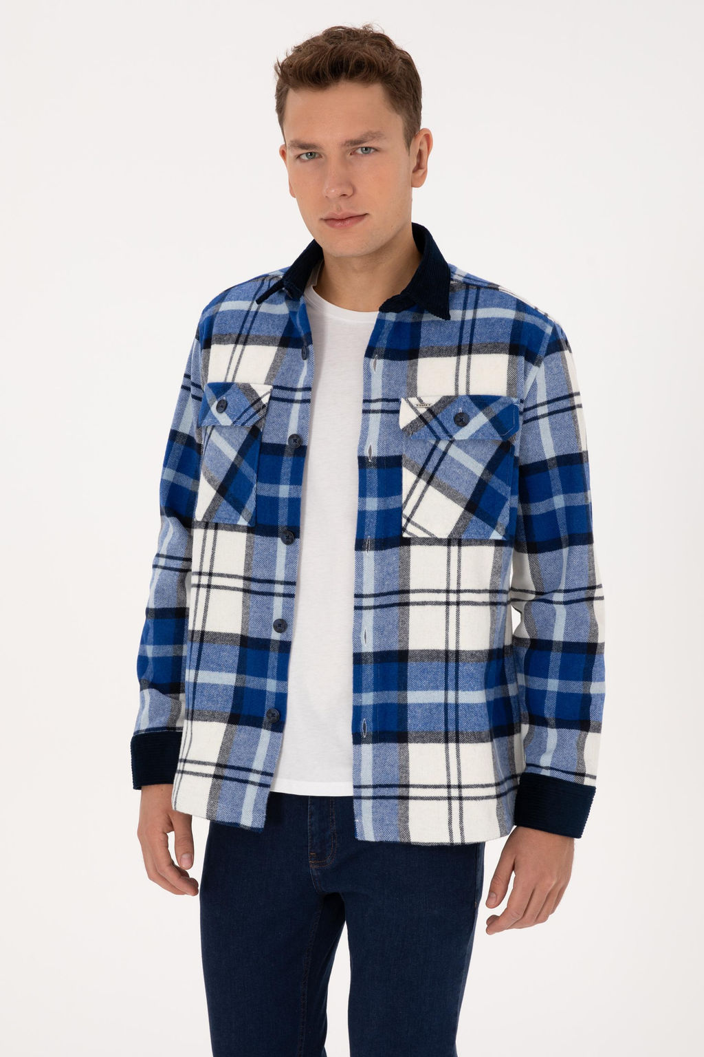 Erkek Lacivert Uzun Kollu G_mlek - U.s. polo assn фото 3