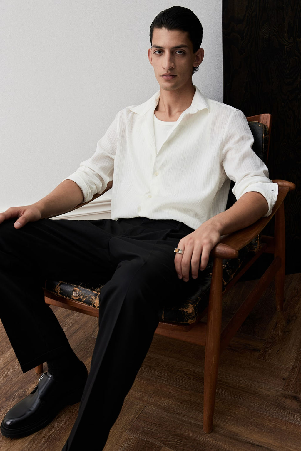 Pantalon sastre Regular Fit - H&m фото 2