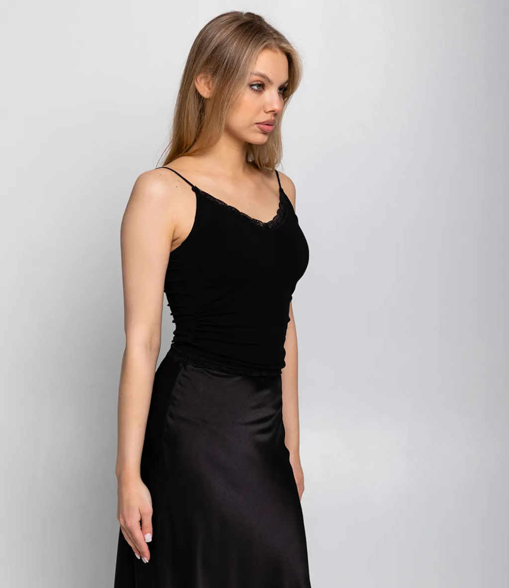 Топ #КТ286 (1), чёрный - Dommod фото 2