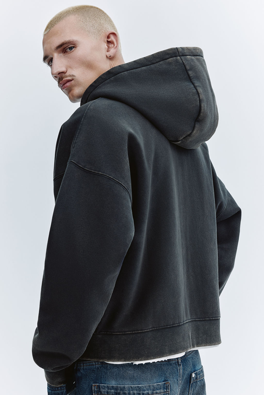 Sudadera con capucha Oversized Fit - H&m фото 3