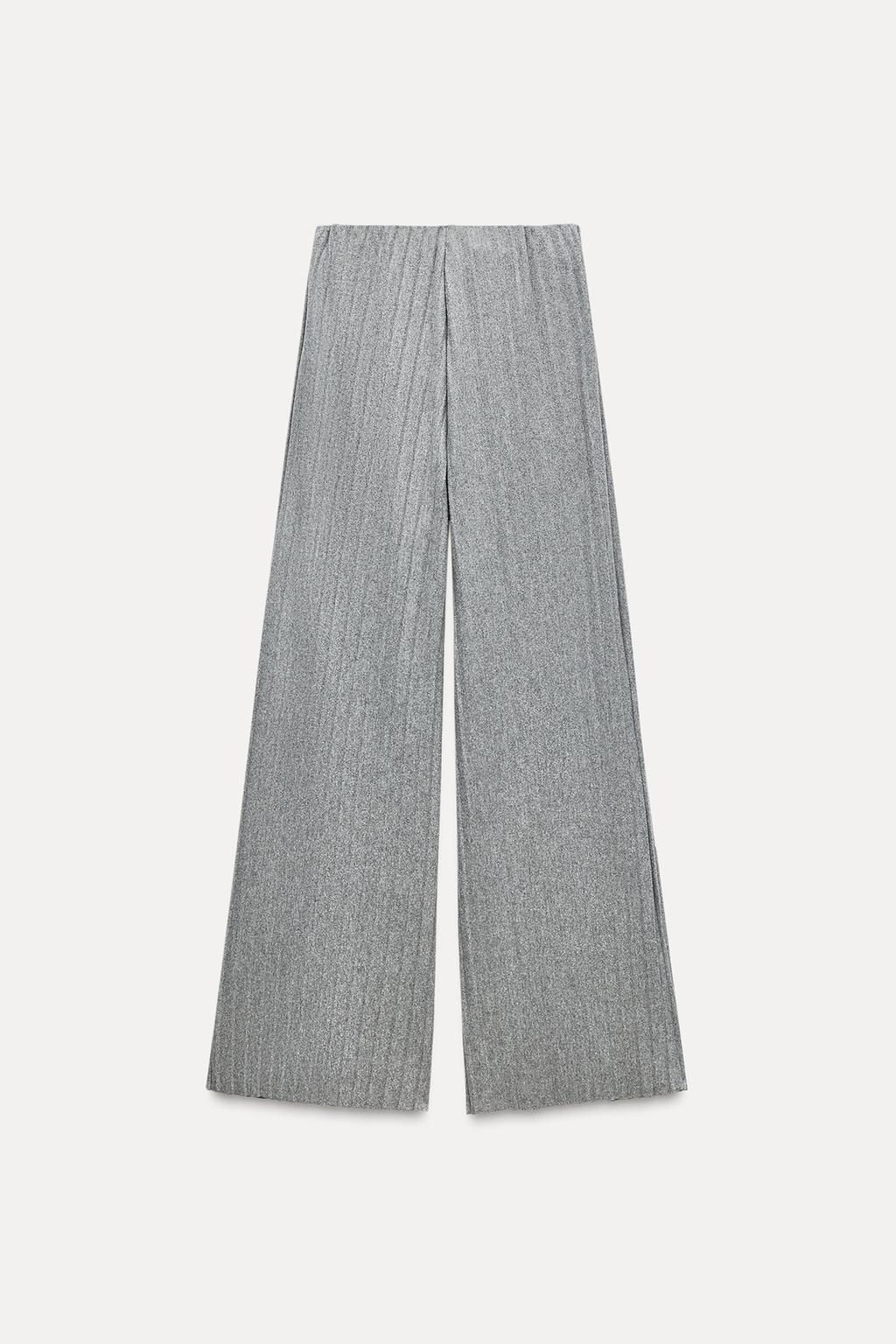 SOFT WIDE-LEG TROUSERS - Zara фото 4