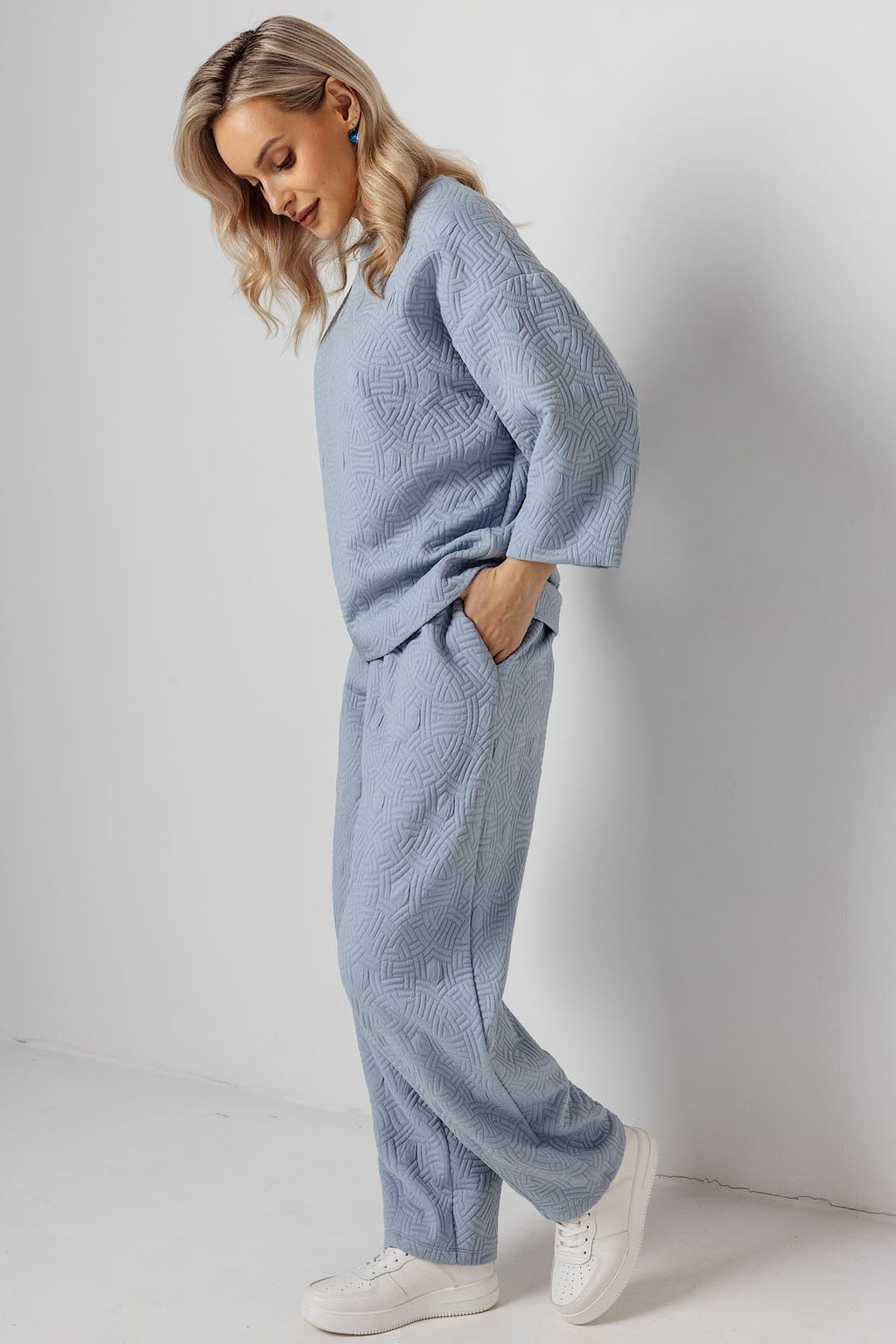 Брюки женские 204/03/Голубой