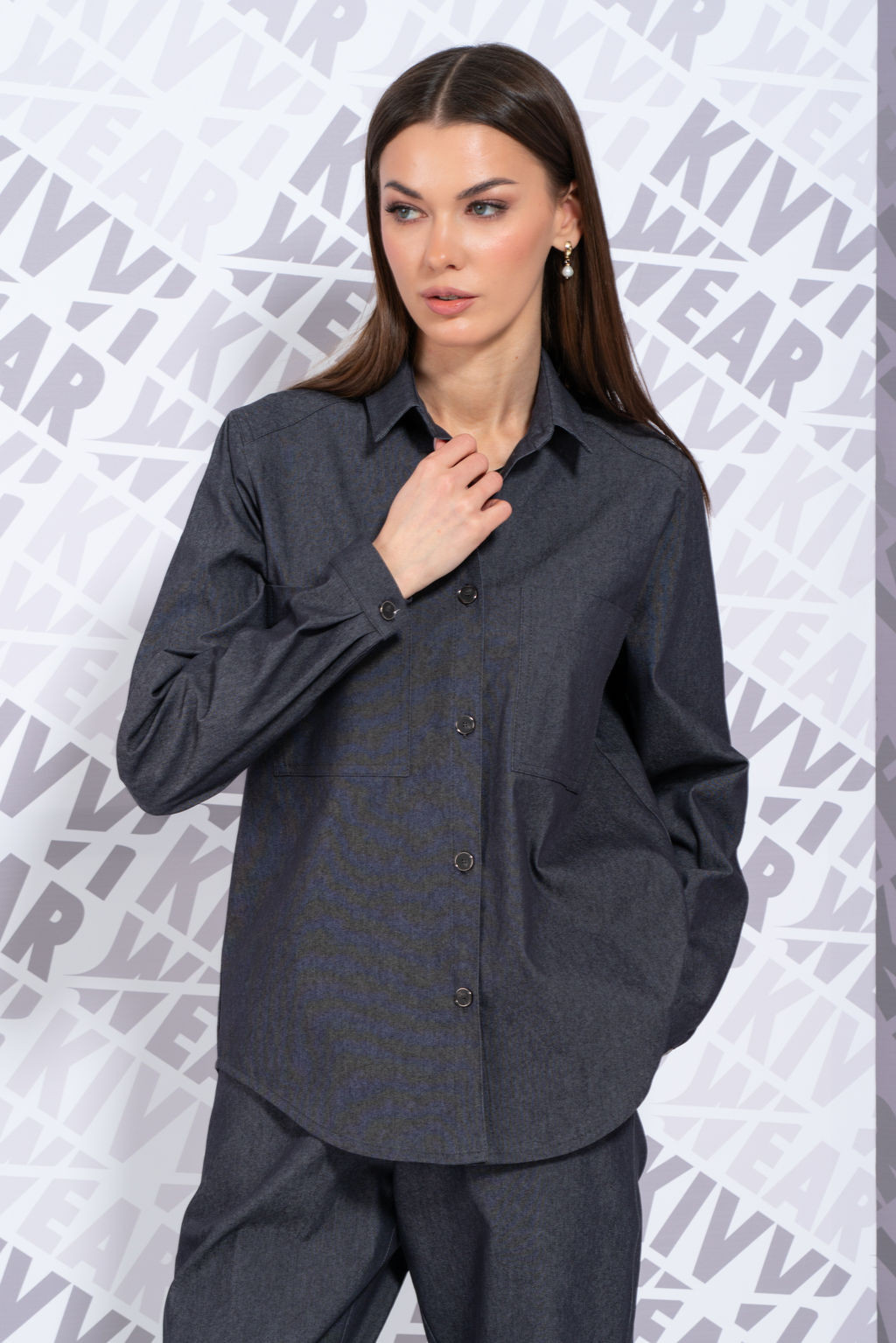 Рубашка 4160 - Kivviwear фото 6