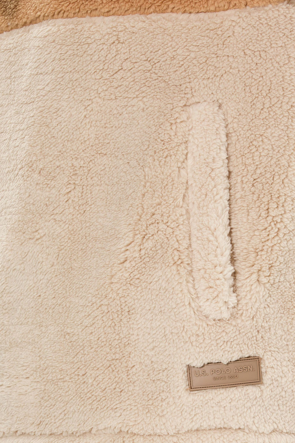 U. S. Polo Assn Мужская комфортная толстовка с воротником-стойкой и камнем - U.s. polo assn фото 7