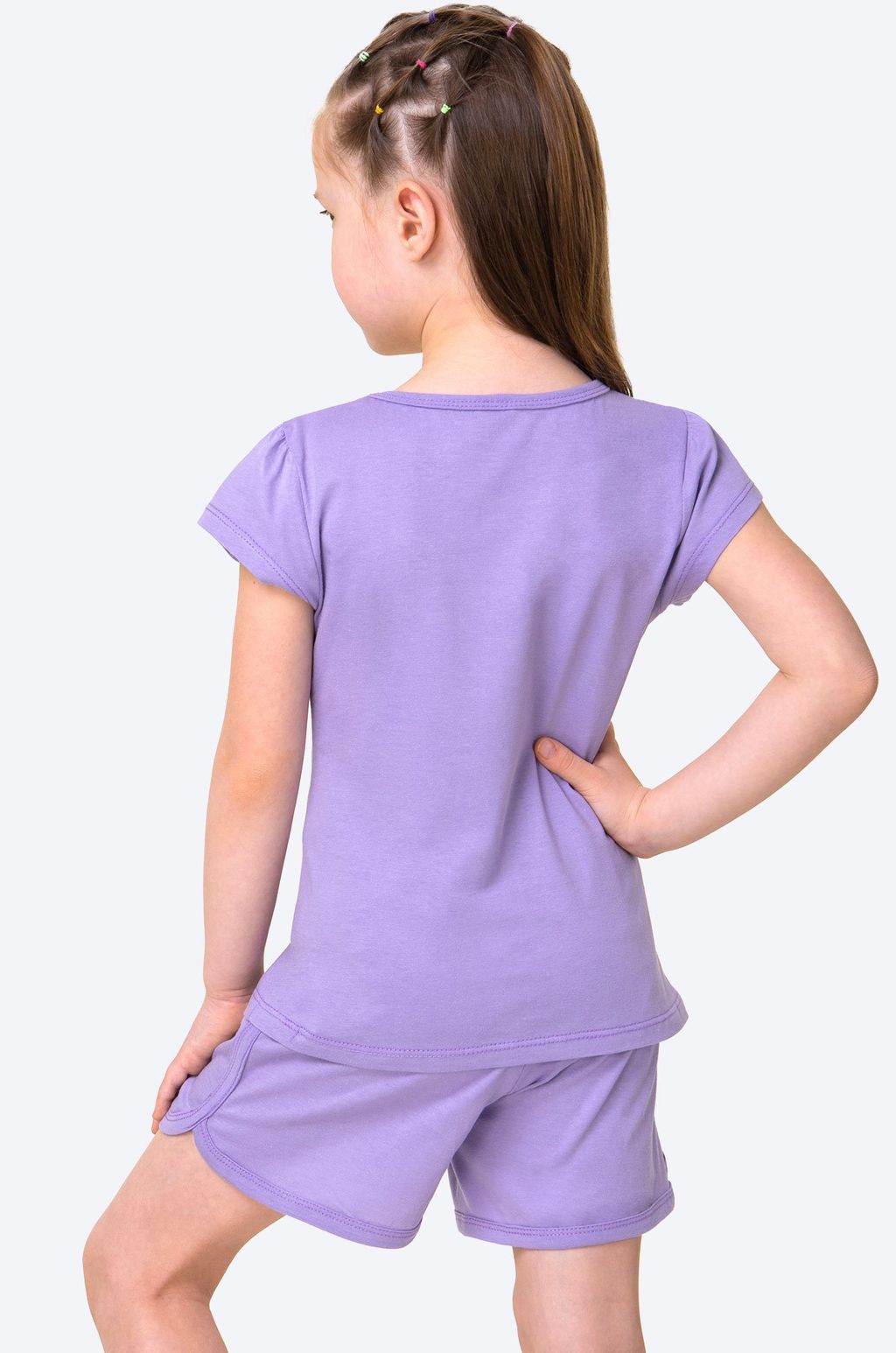 Хлопковый летний костюм для девочки Bonito  фото 5