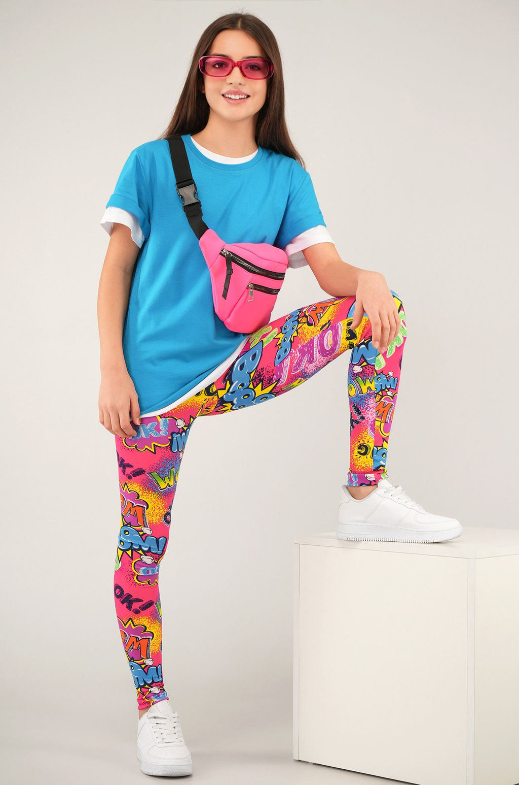 Лосины из бамбука для девочки Happyfox