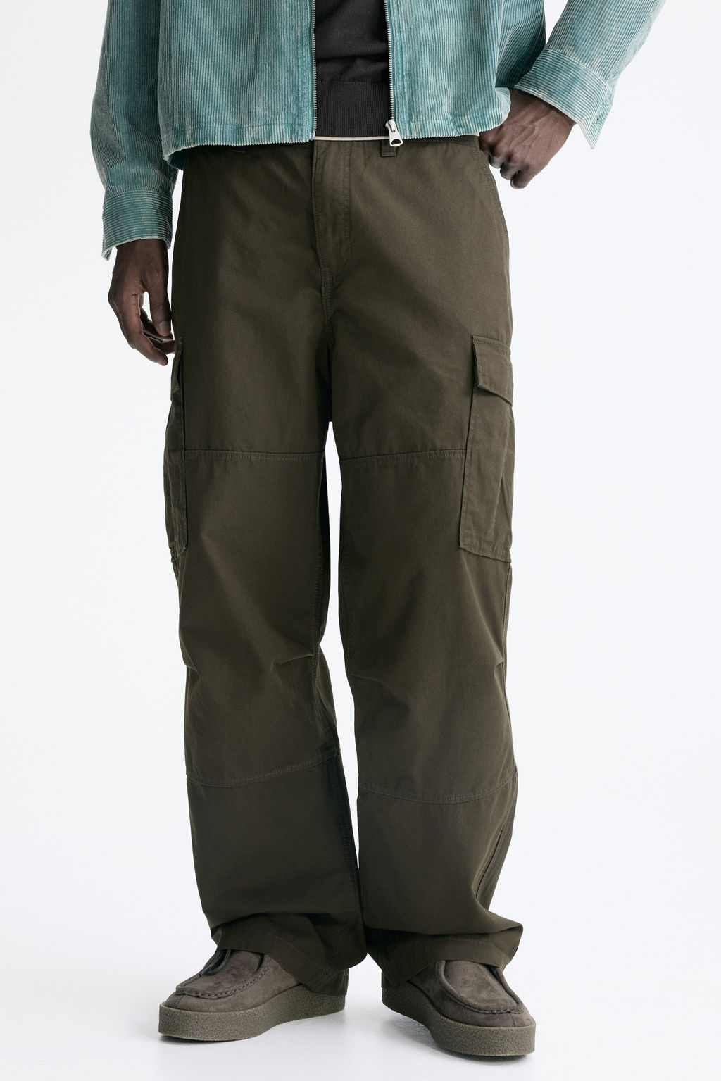 Pantal?n cargo de algod?n Relaxed Fit - H&m фото 8