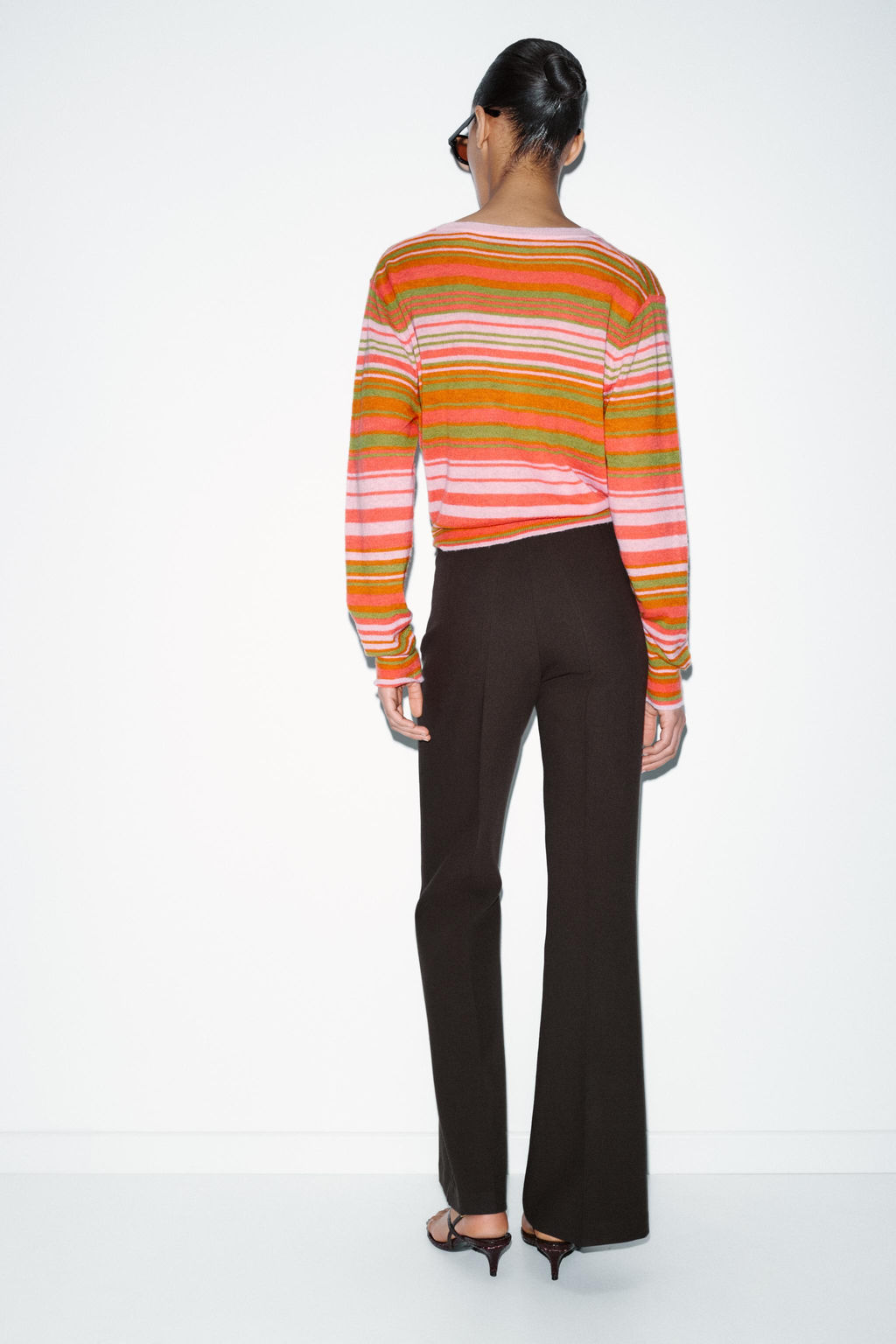 STRIPED CARDIGAN - Zara фото 4
