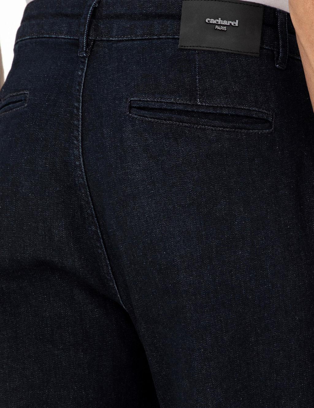 Темно-синие джинсовые брюки-морковки - Cacharel фото 12