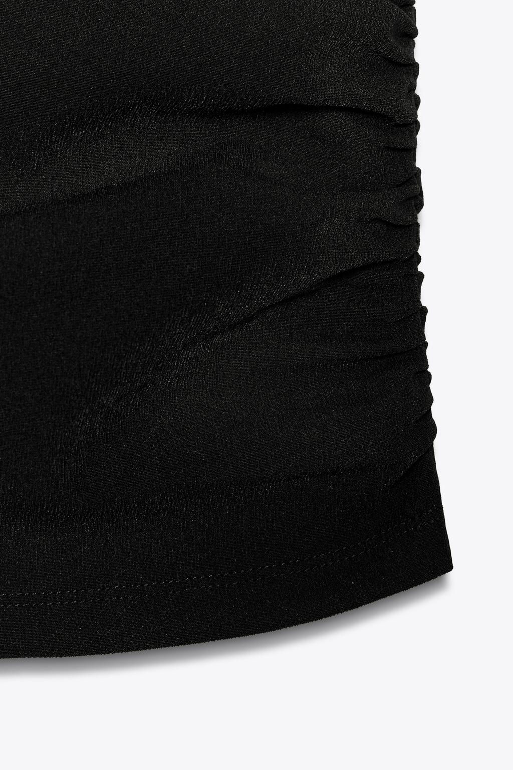 GATHERED HALTERNECK TOP - Zara фото 34