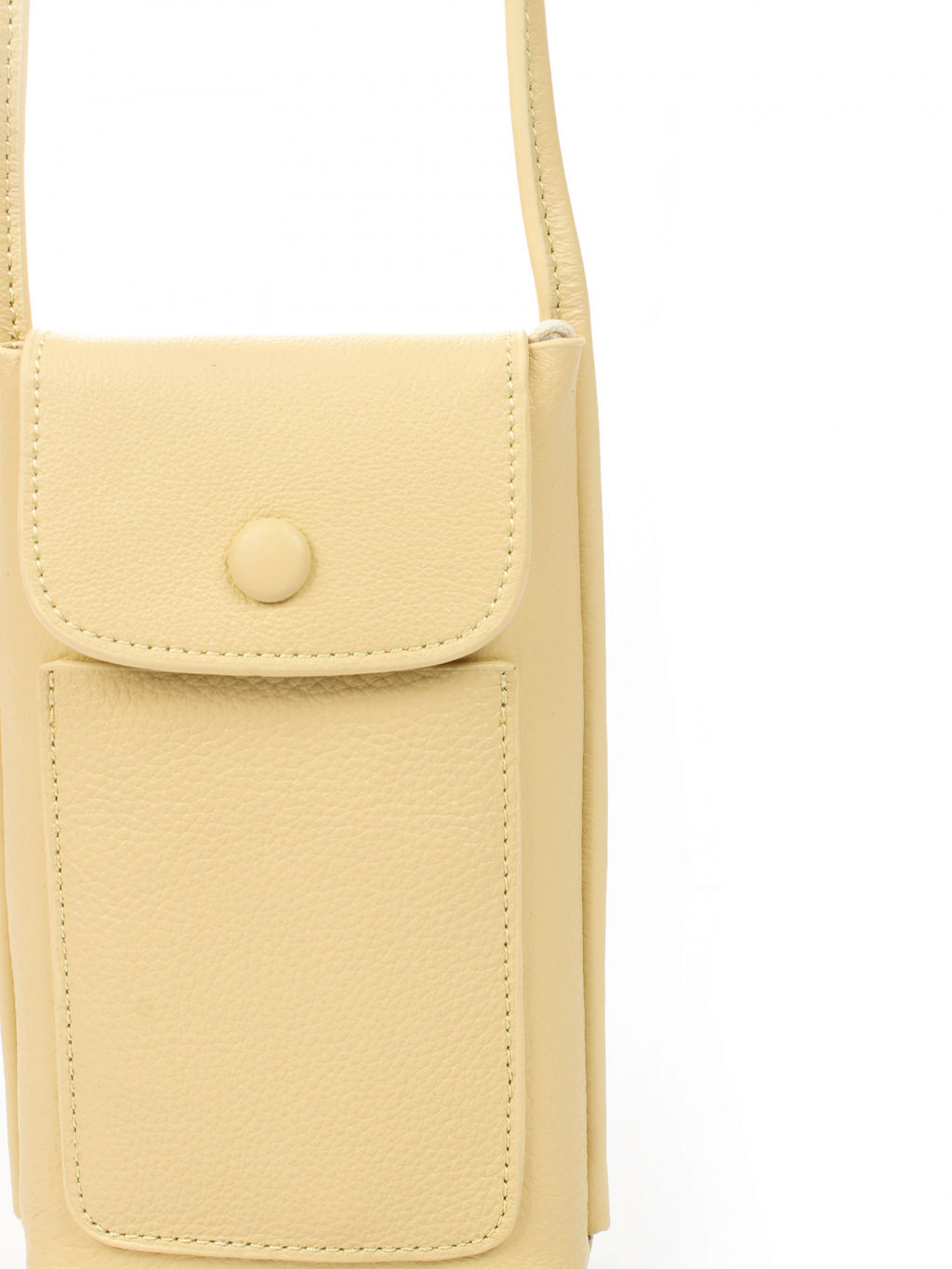 LACCOMA сумка НИ6487-светло-желтый натуральная кожа
