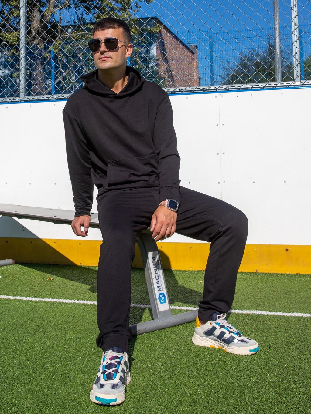 Мужской Спортивный костюм ВТ020 Черный от Спортсоло