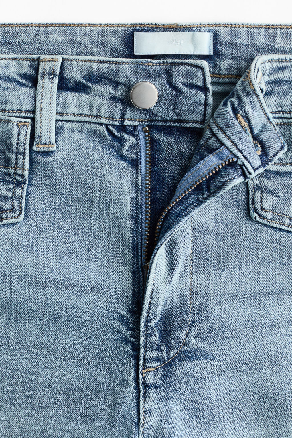 Wide High Waist Ankle Jeans - H&m фото 10