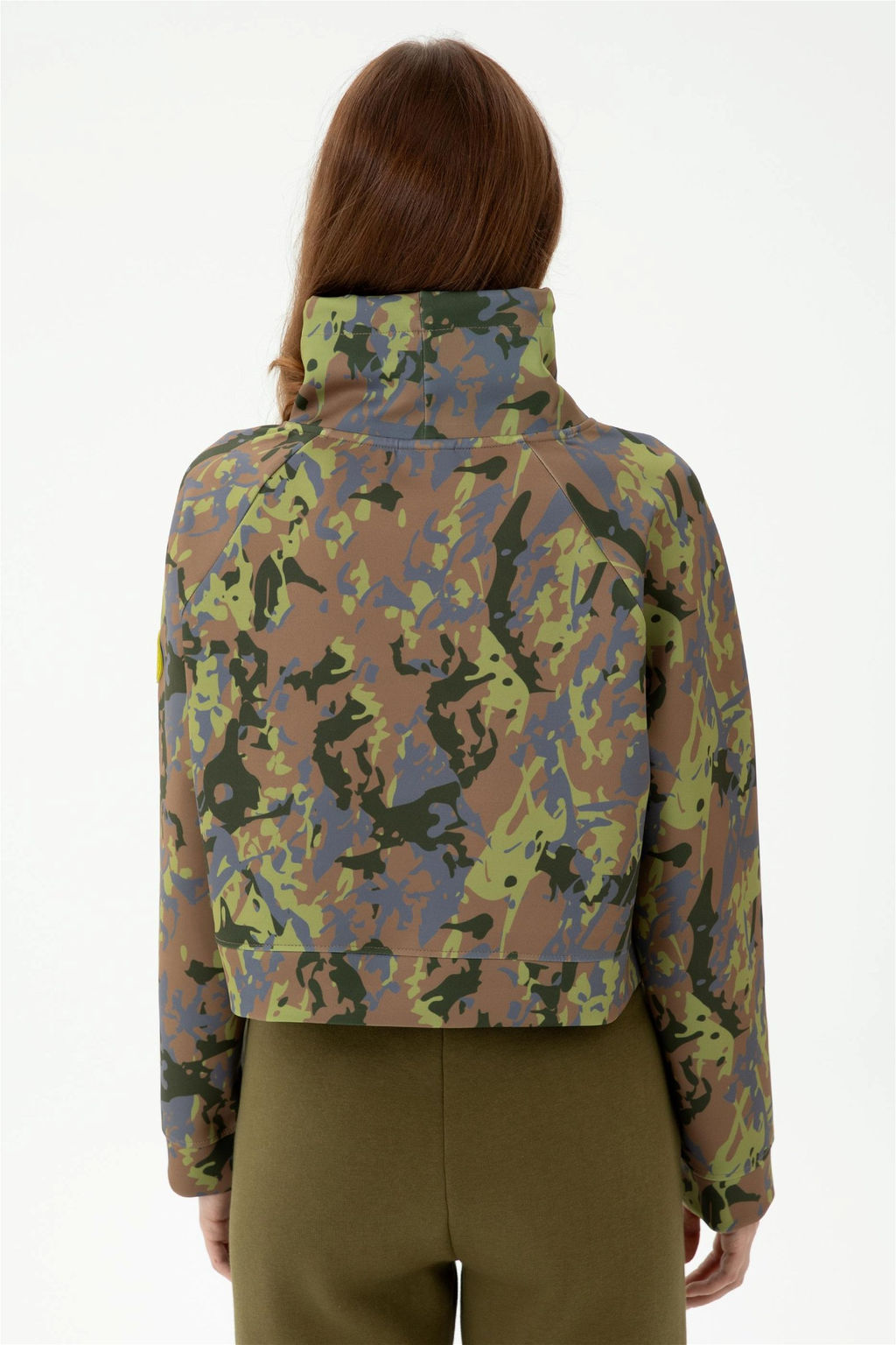 Женский свитшот цвета хаки - U.s. polo assn фото 13