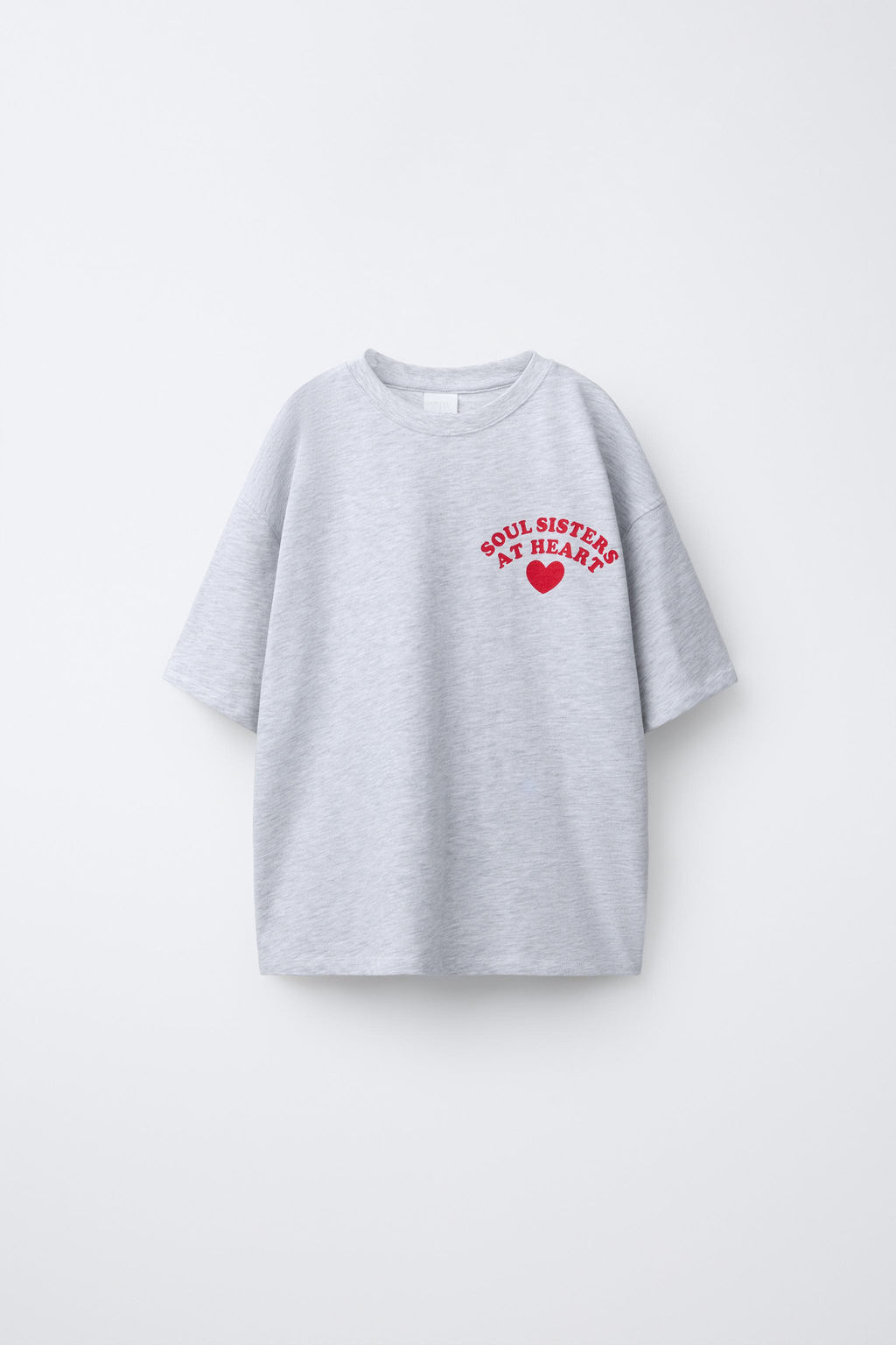 HEART PRINT T-SHIRT - Zara фото 8