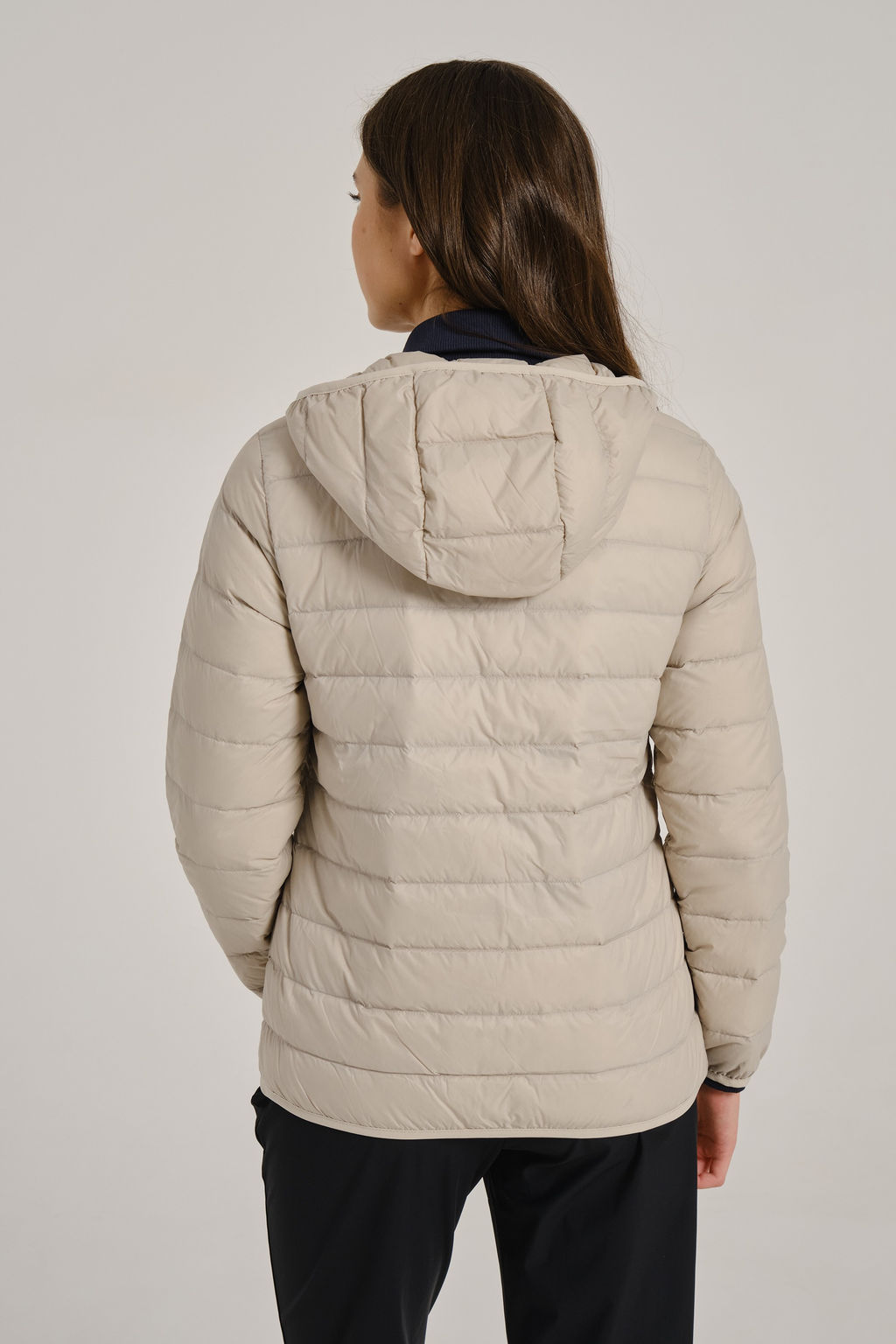 Пуховик легкий Серый